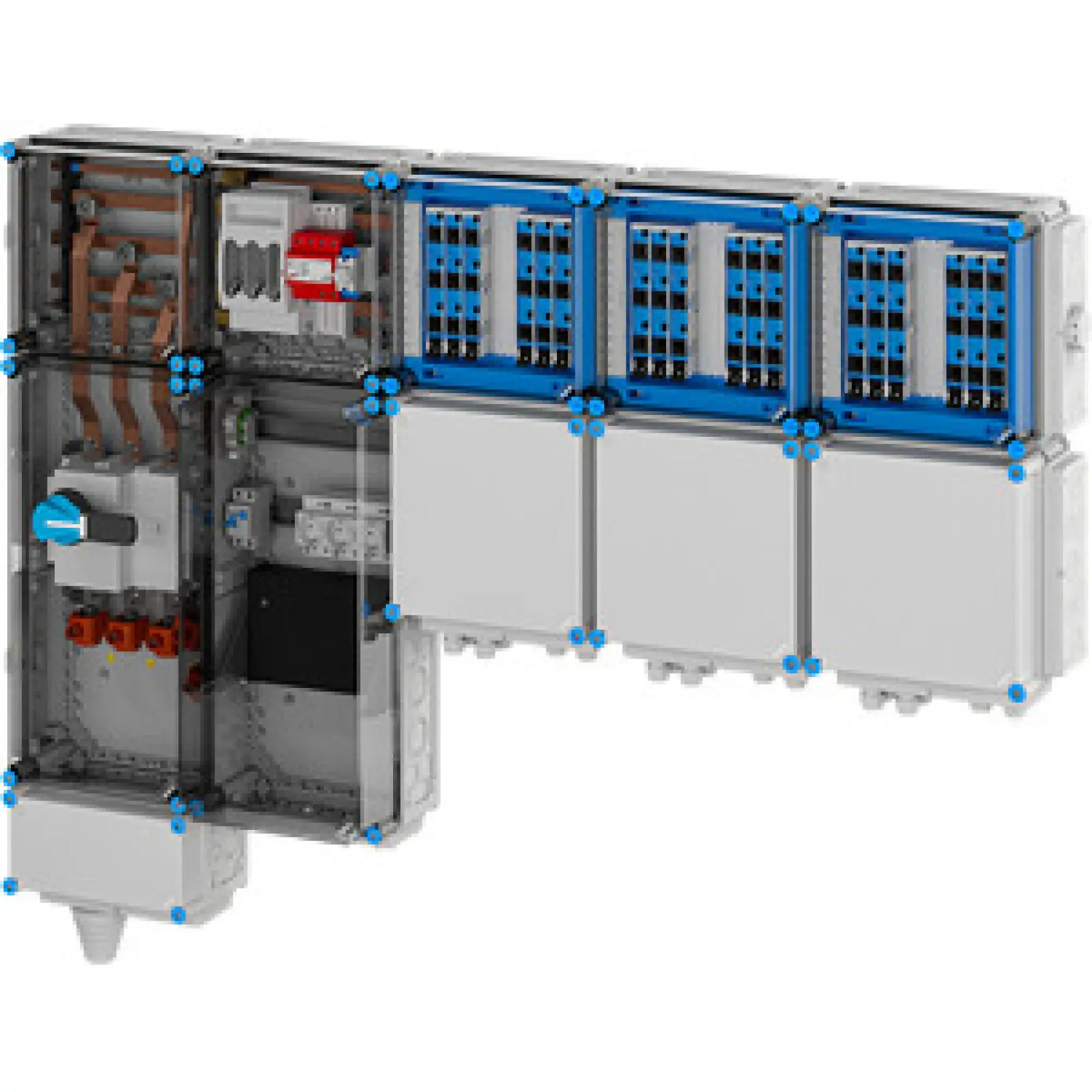 Hensel 65000111 Ladeverteiler für bis zu 18 Ladepunkte à 11kW Mi EV 11kW 18001 (img_002) Hensel 65000111 Ladeverteiler für bis zu 18 Ladepunkte à 11kW Mi EV 11kW 18001 (img_002)