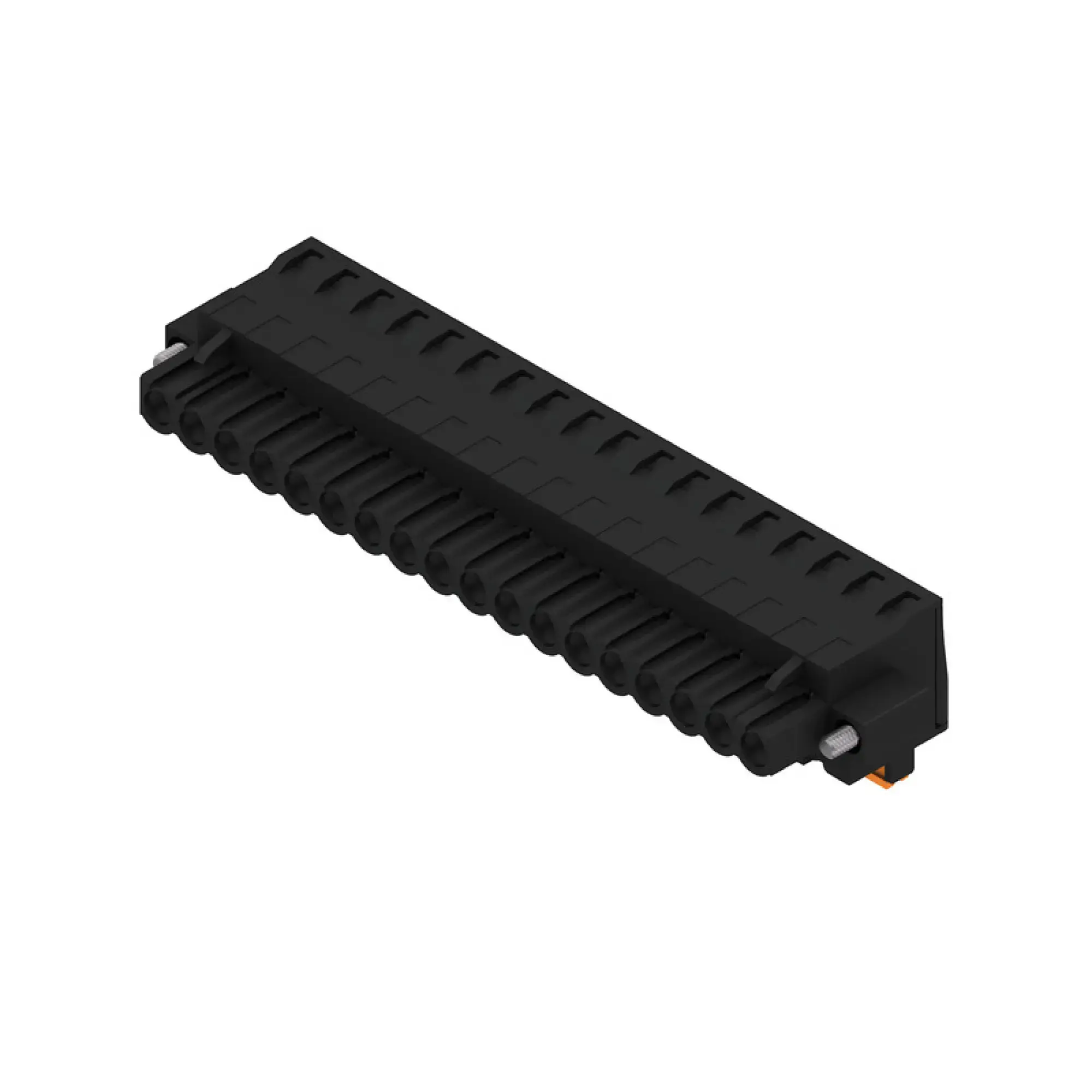 Weidmüller 1982280000 PCB connector (wire connection), 320 V, 24 A, Pitch in mm: 5.08, 3.31 mm², Number of poles: 18, PUSH IN with actuator, Box (img_001) Weidmüller 1982280000 PCB connector (wire connection), 320 V, 24 A, Pitch in mm: 5.08, 3.31 mm², Number of poles: 18, PUSH IN with actuator, Box (img_001)