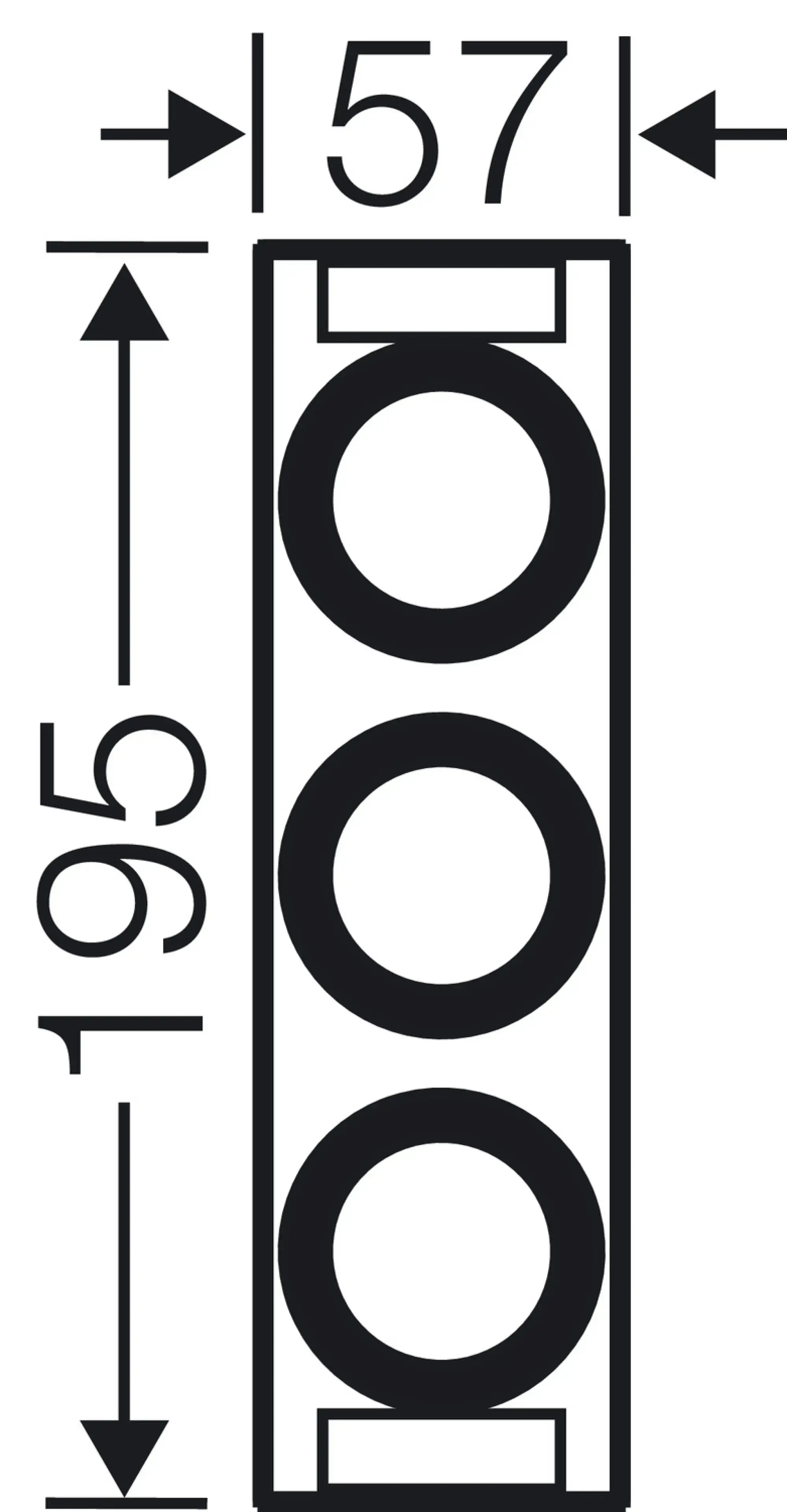 Hensel 2000683 Reitersicherungselement 3polig, 63 A, E 33 D III, Diazed Mi RS 33 (img_003)