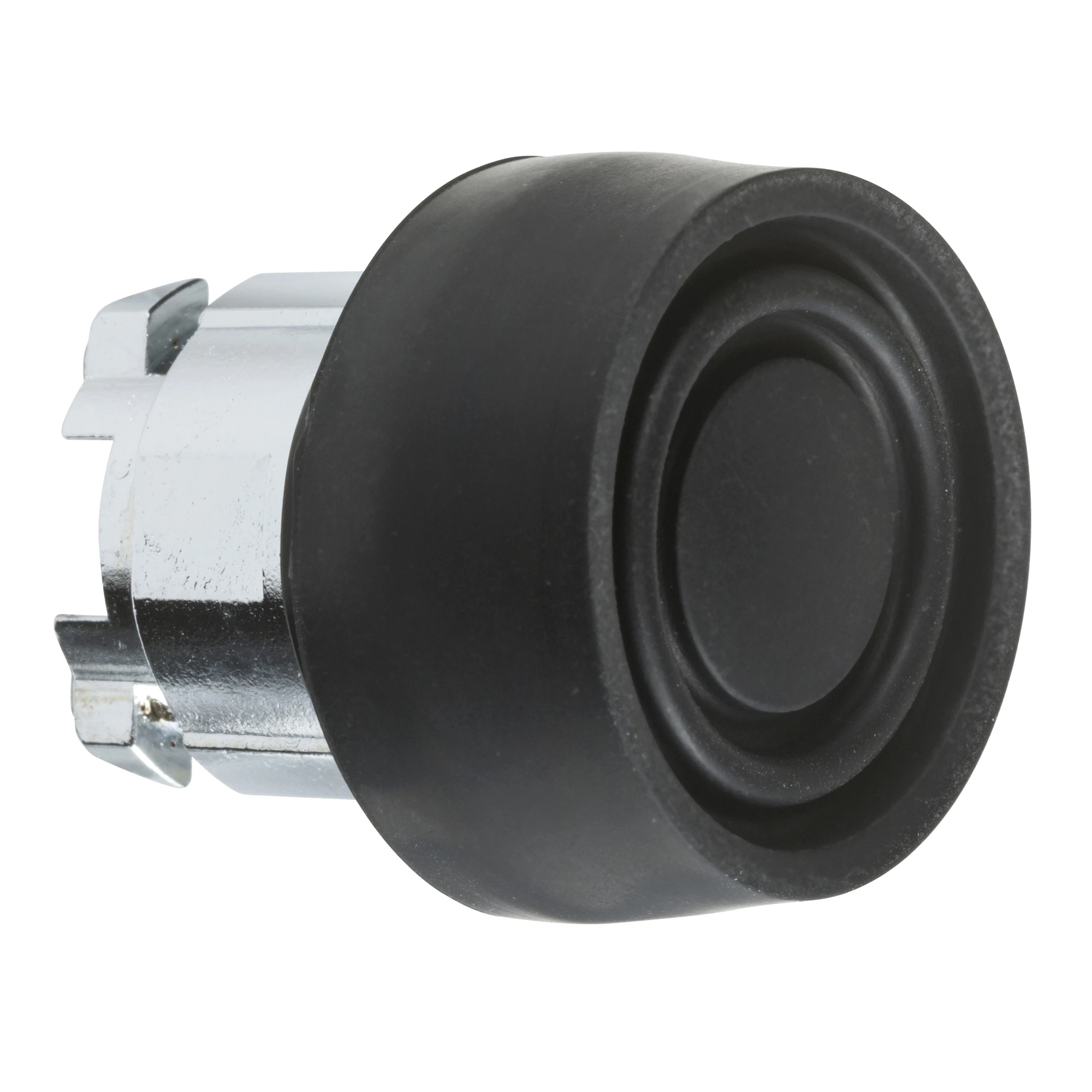 Schneider Electric ZB4BP2S Push button, front element, Harmony XB4, metal, 22mm, black, unlabeled, momentary, with protective cap (img_001) Schneider Electric ZB4BP2S Push button, front element, Harmony XB4, metal, 22mm, black, unlabeled, momentary, with protective cap (img_001)