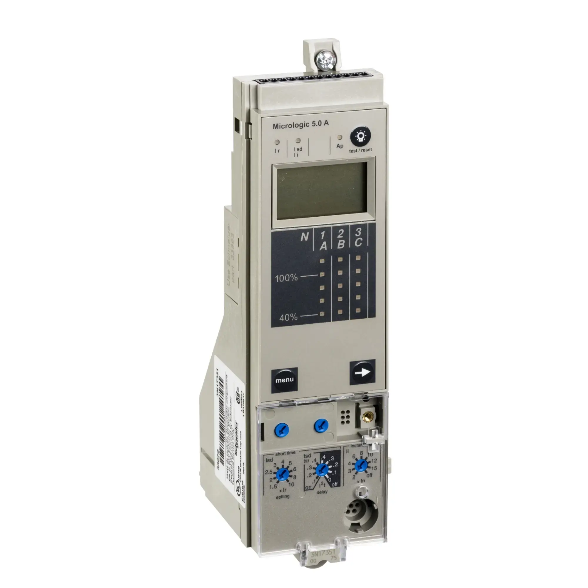 Schneider Electric 33532 Electronic trip unit for circuit breaker Micrologic 5A, 4p/3p, 4d/3d+N/2/3d (img_002)