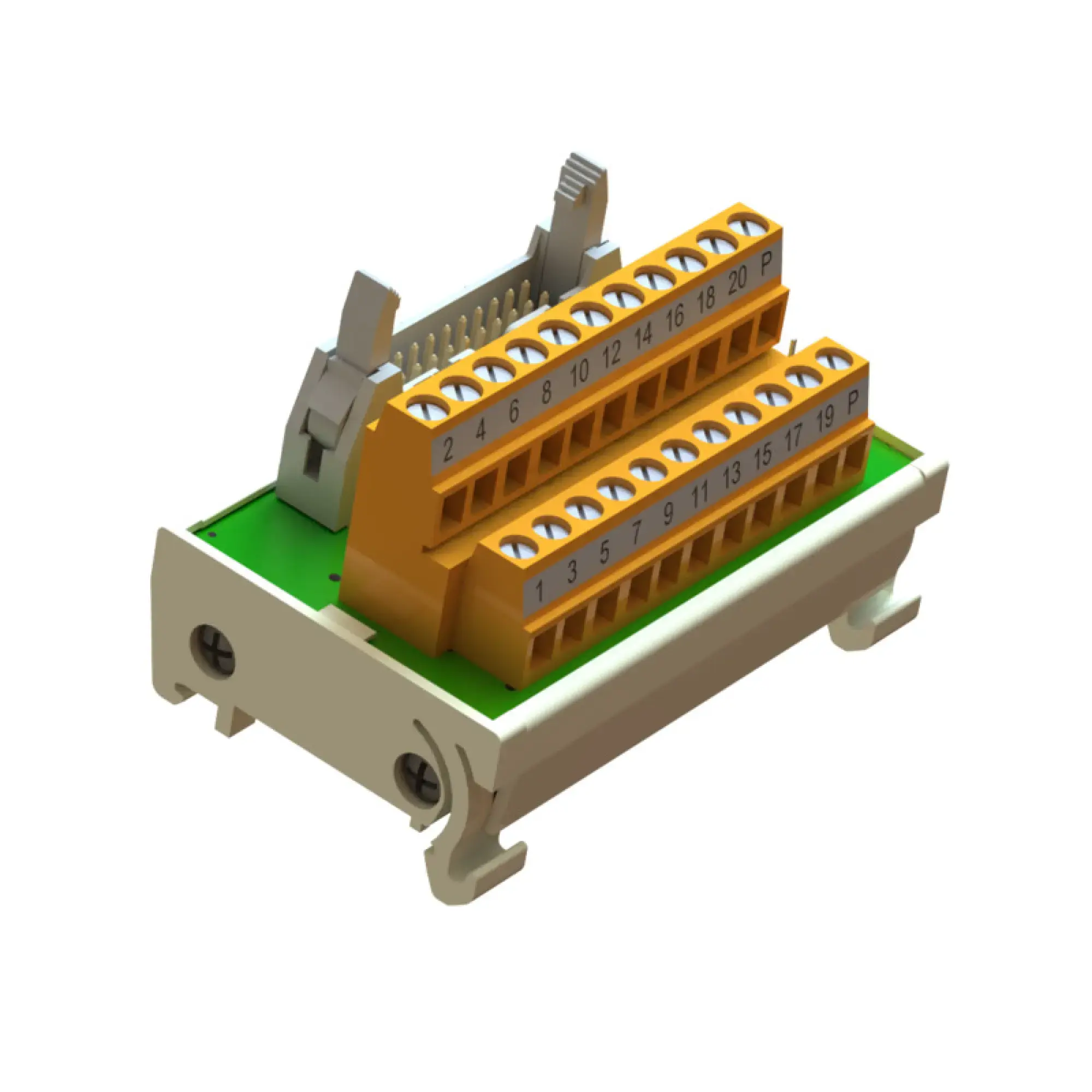 Weidmüller 8155600000 Interface module with terminal, connector, Plug-in connector in acc. with IEC60603-13 / DIN41651, 20-pole, LPK 2H 5.08mm, Screw connection (img_001) Weidmüller 8155600000 Interface module with terminal, connector, Plug-in connector in acc. with IEC60603-13 / DIN41651, 20-pole, LPK 2H 5.08mm, Screw connection (img_001)