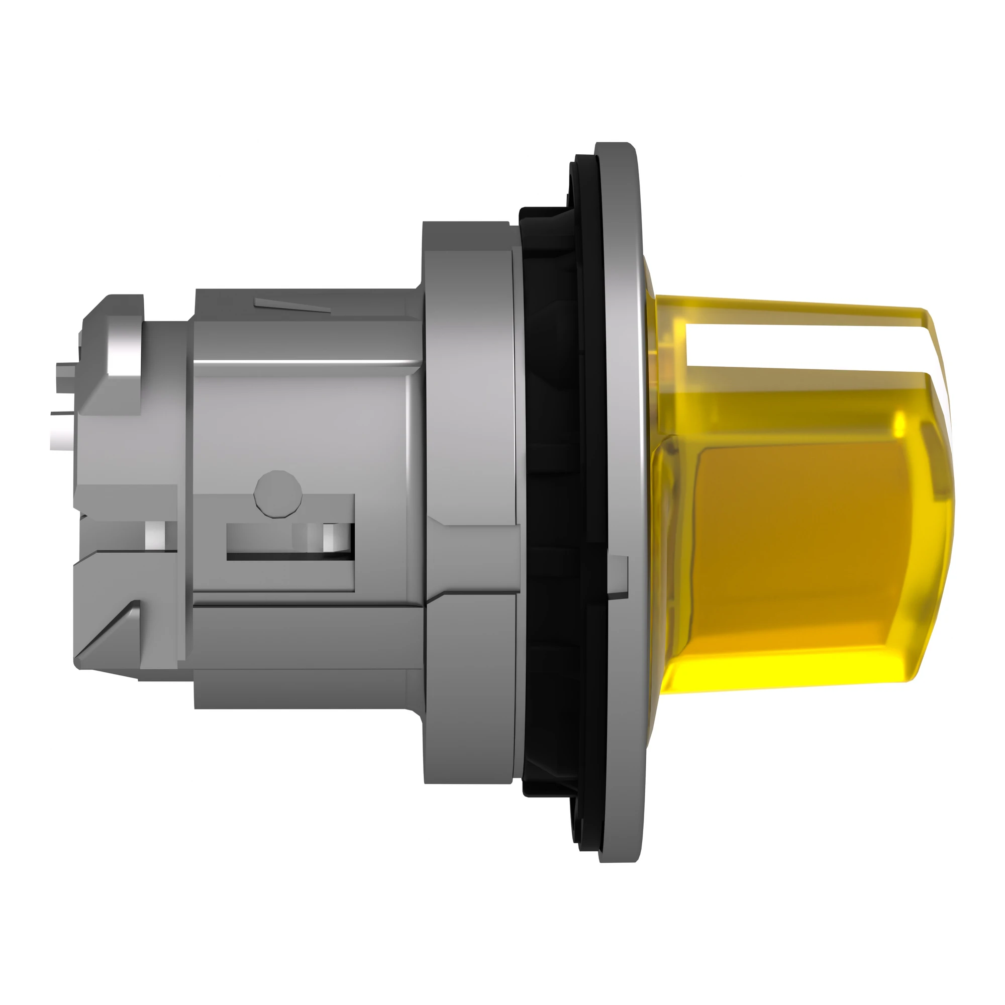 Schneider Electric ZB4FK1283 Illuminated selector switch, front element, Harmony XB4F, metal, 30mm, yellow, for universal LED, 2 positions, latching (img_004) Schneider Electric ZB4FK1283 Illuminated selector switch, front element, Harmony XB4F, metal, 30mm, yellow, for universal LED, 2 positions, latching (img_004)