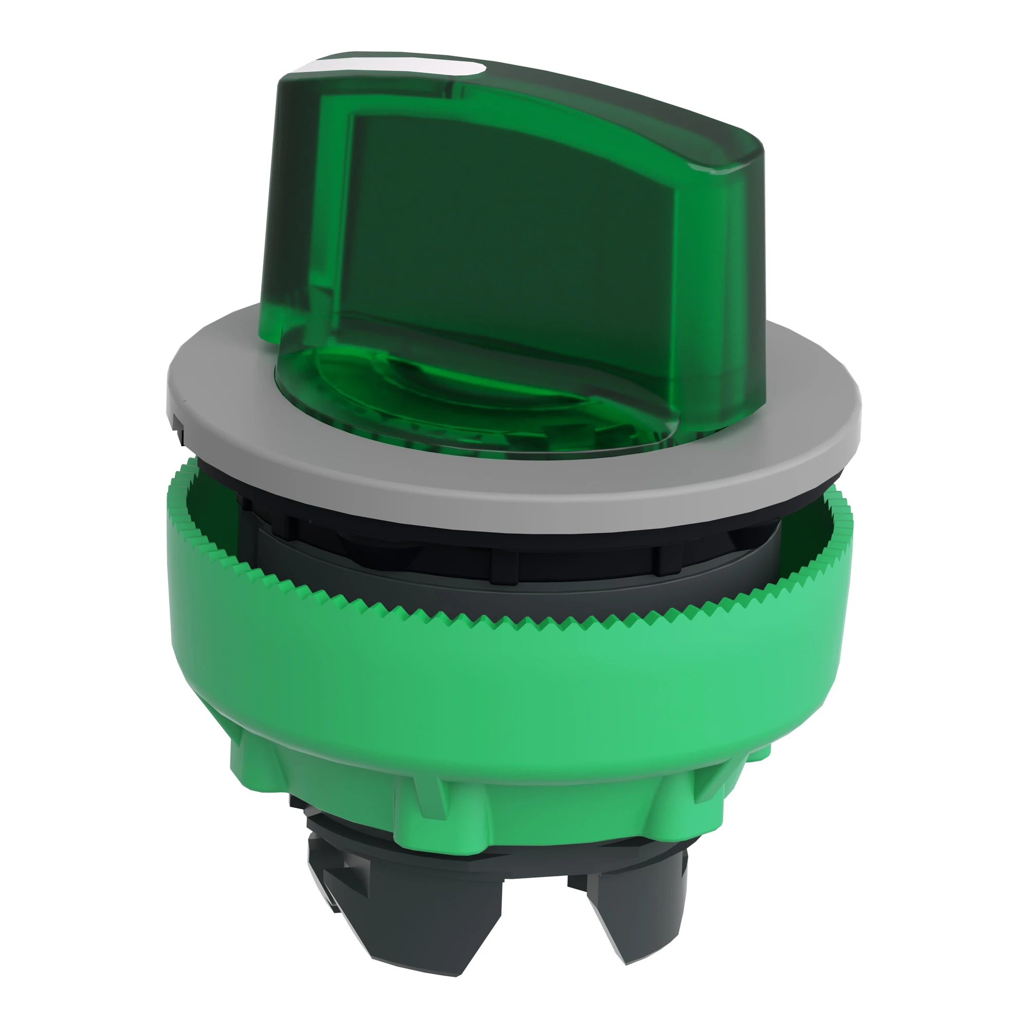 Schneider Electric ZB5FK1233C0 Illuminated selector switch, front element, Harmony XB5F, plastic, 30mm, green, for universal LED, 2 positions, latching (img_005) Schneider Electric ZB5FK1233C0 Illuminated selector switch, front element, Harmony XB5F, plastic, 30mm, green, for universal LED, 2 positions, latching (img_005)