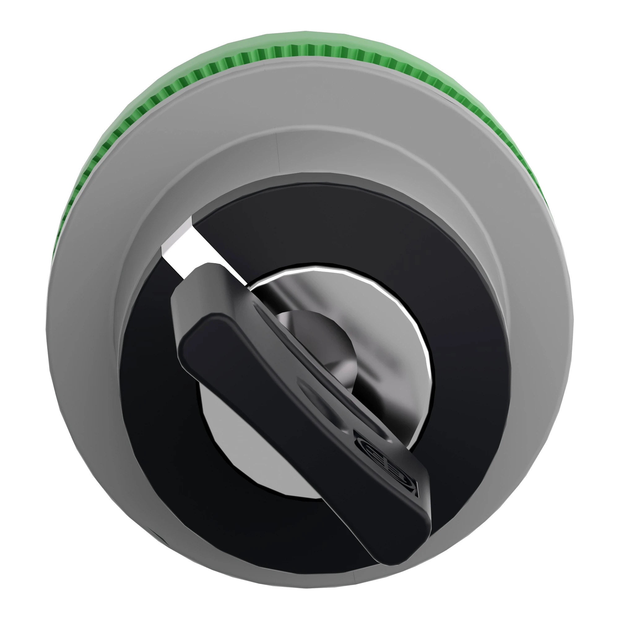 Schneider Electric ZB5FG6C0 Key switch, front element, Harmony XB5F, plastic, 30mm, light grey, black, 2 positions, momentary (img_003) Schneider Electric ZB5FG6C0 Key switch, front element, Harmony XB5F, plastic, 30mm, light grey, black, 2 positions, momentary (img_003)