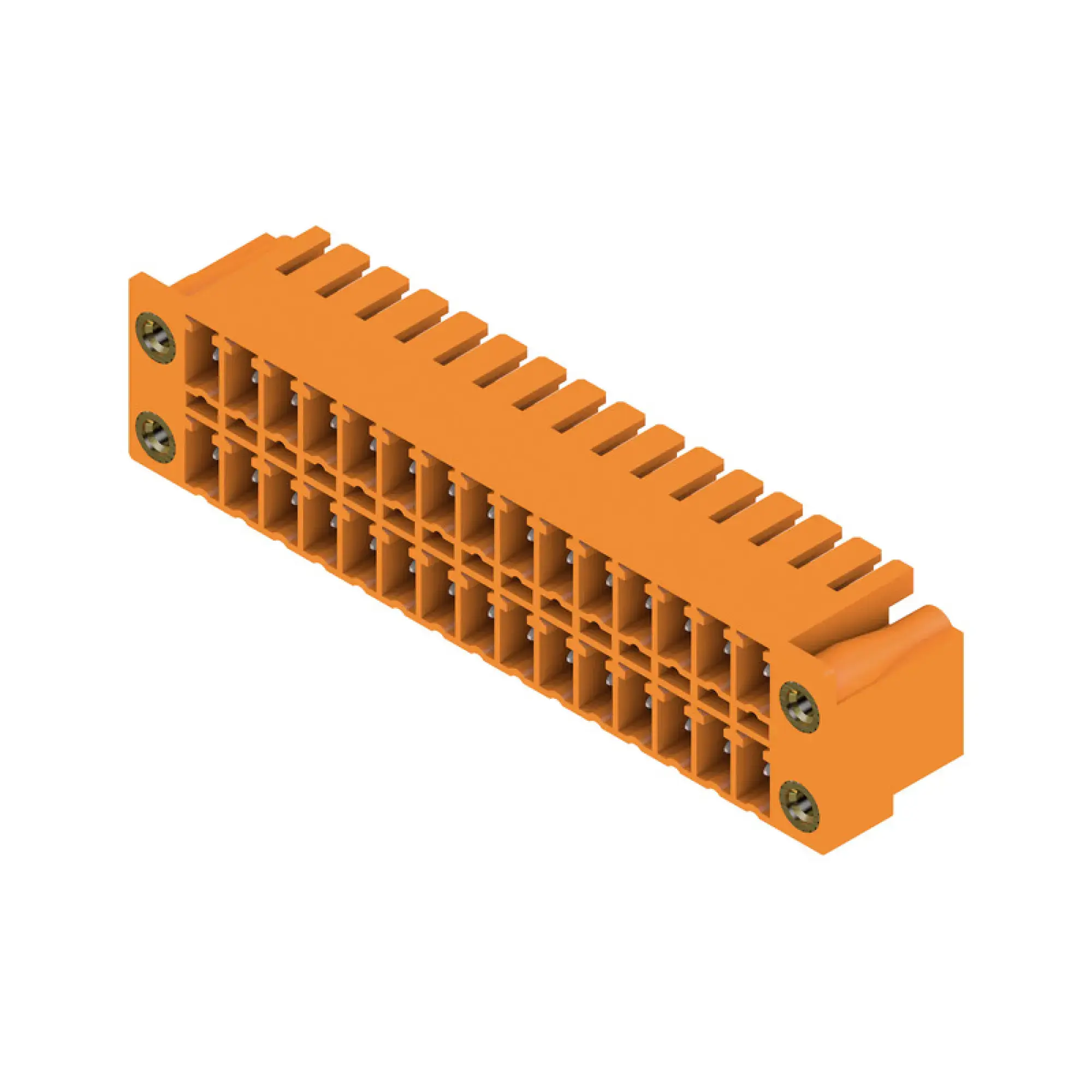 Weidmüller 1041090000 PCB connector (board connection), 160 V, 17.5 A, Pitch in mm: 3.81, Number of poles: 30, THT solder connection, Box (img_001) Weidmüller 1041090000 PCB connector (board connection), 160 V, 17.5 A, Pitch in mm: 3.81, Number of poles: 30, THT solder connection, Box (img_001)