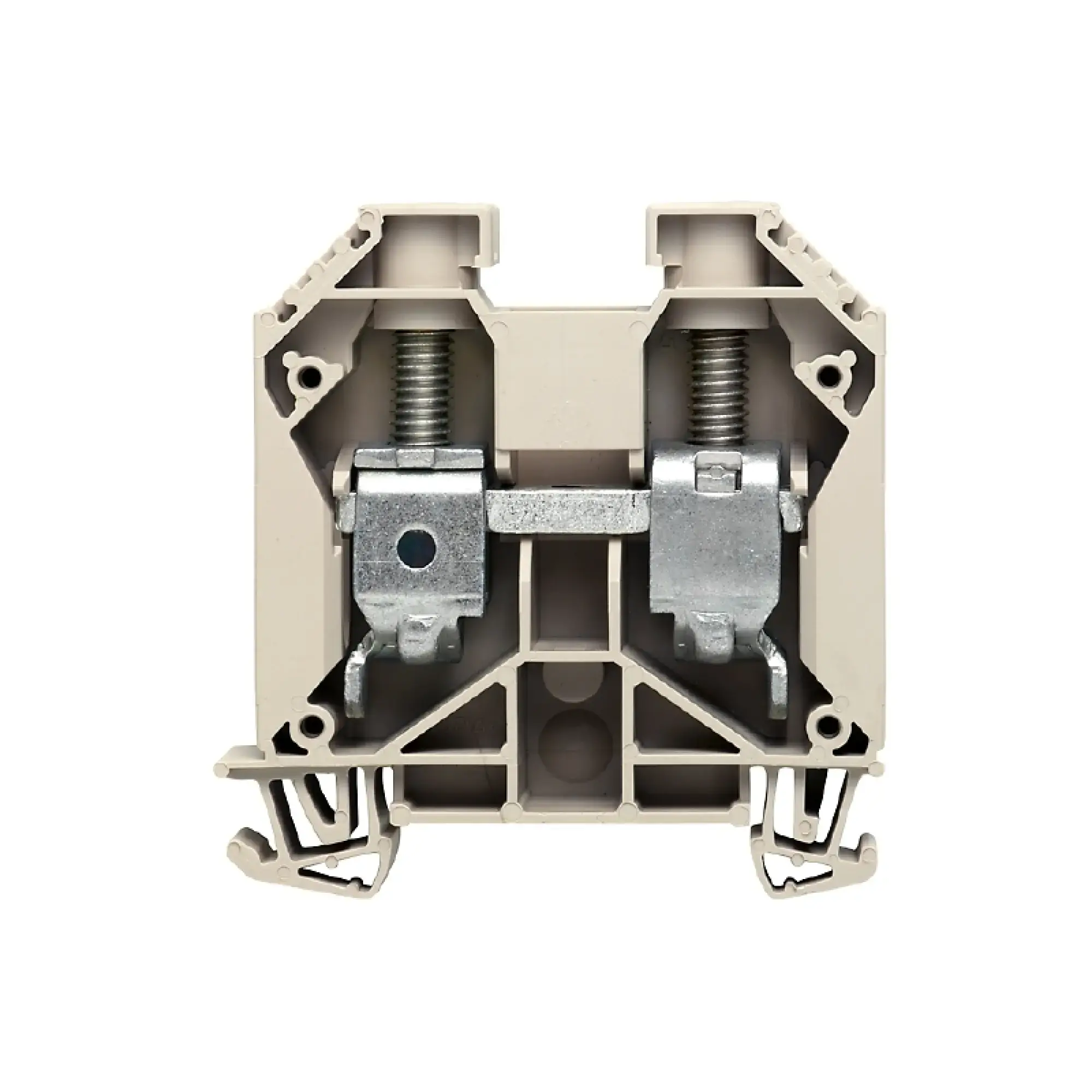 Weidmüller 1029000000 Feed-through terminal block, Screw connection, dark beige, 35 mm², 125 A, 1000 V, Number of connections: 2 (img_001)