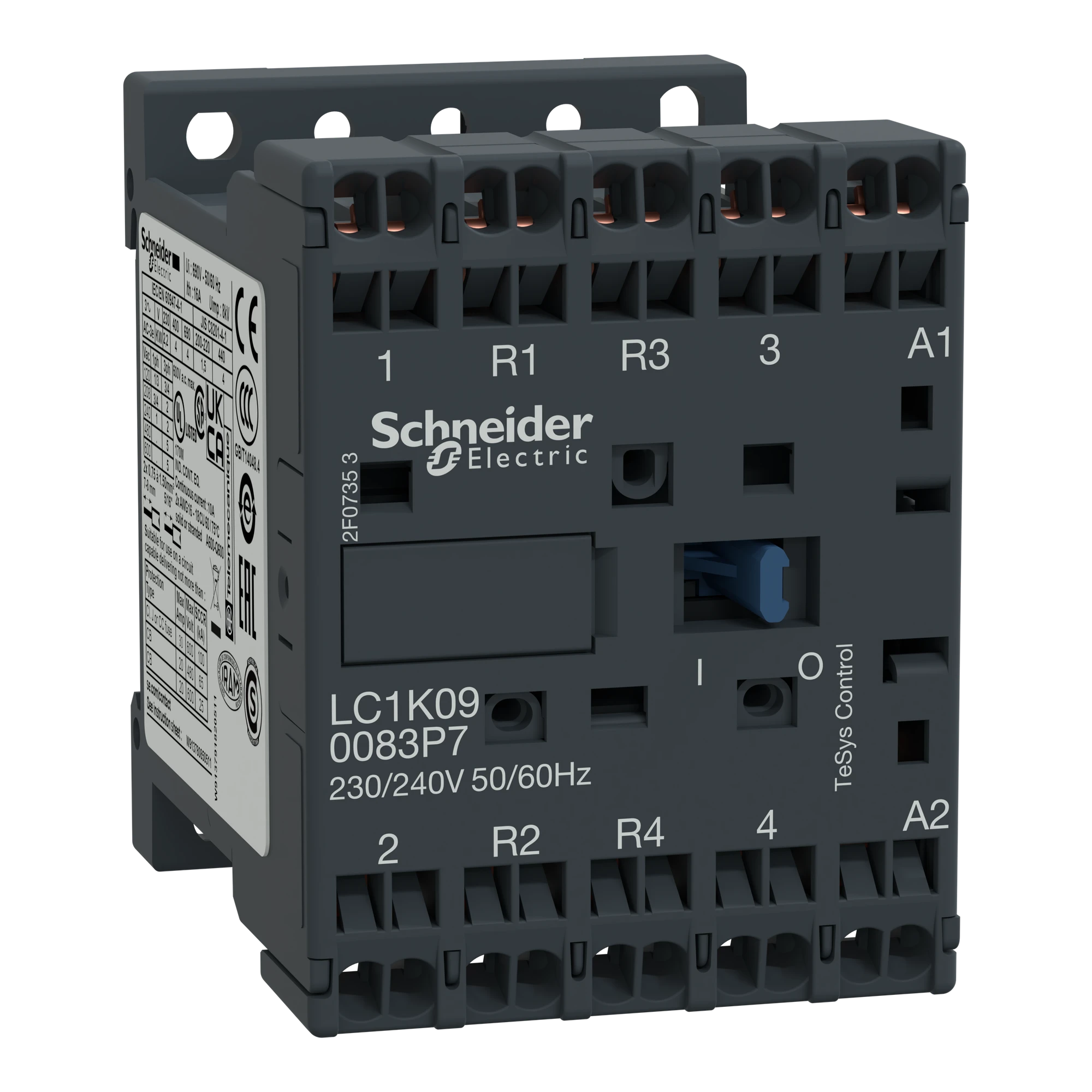 Schneider Electric LC1K090083E7 Power Contactor LC1K 4p, Coil 48 V AC (img_001)
