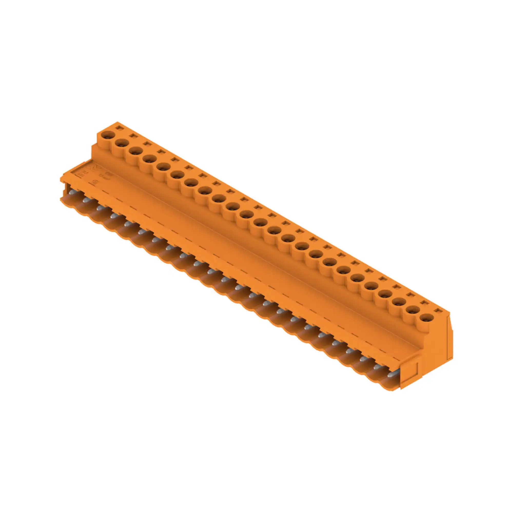 Weidmüller 1645220000 PCB connector (wire connection), 320 V, 21.5 A, Pitch in mm: 5.08, 3.31 mm², Number of poles: 24, Clamping yoke connection, Box (img_001)