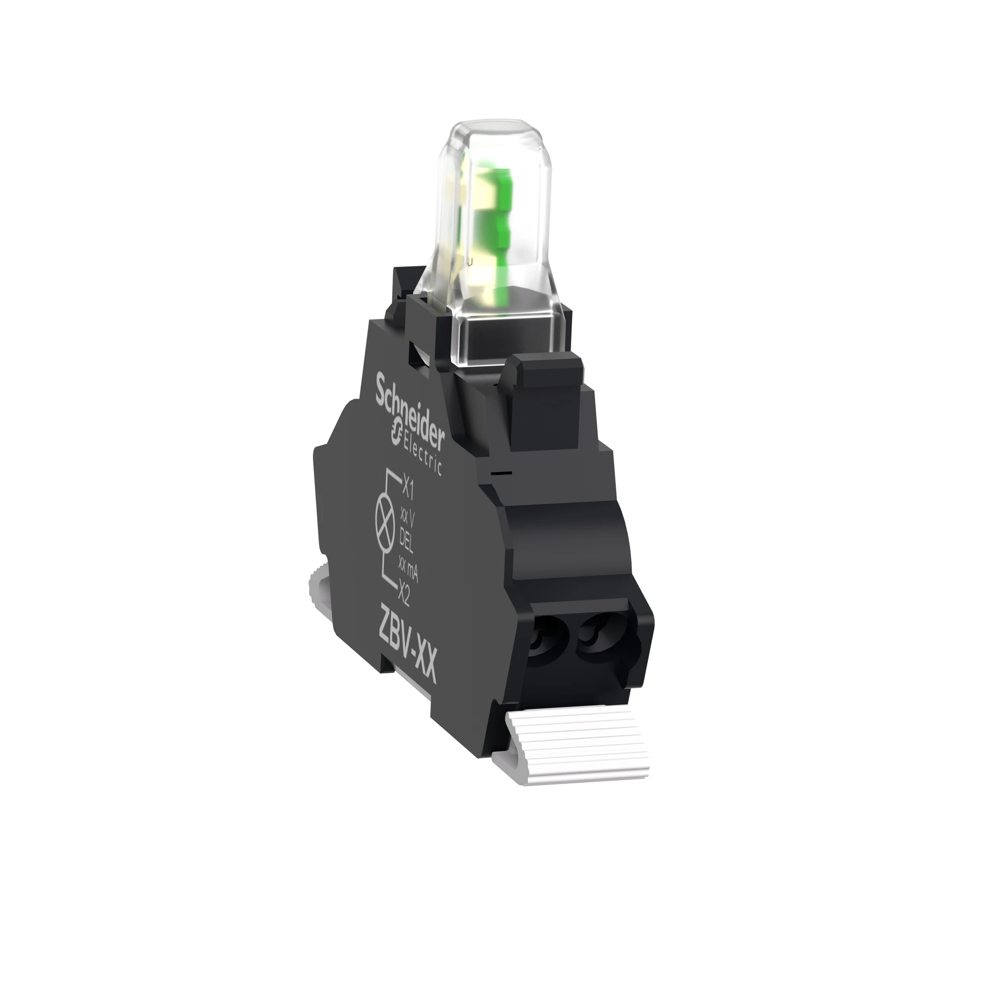 Schneider Electric ZBVM15 Universal LED Module, Harmony XB4 and XB5, 22mm, 30mm, White, Spring Clamp, 230-240V AC (img_006)