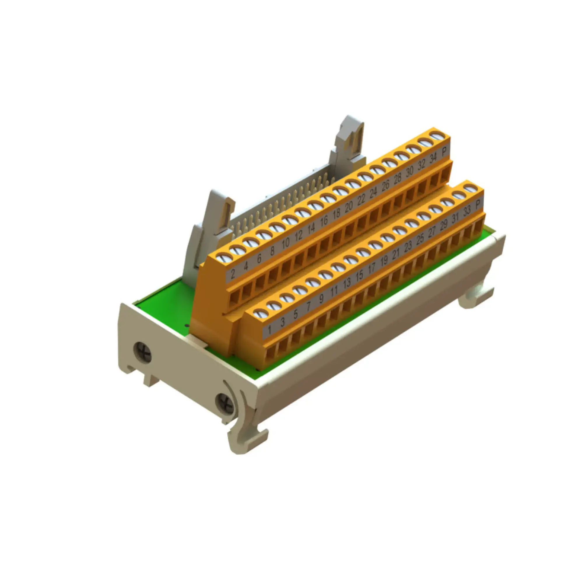 Weidmüller 8155590000 Interface module with terminal, connector, Plug-in connector in acc. with IEC60603-13 / DIN41651, 34-pole, LPK 2H 5.08mm, Screw connection (img_001) Weidmüller 8155590000 Interface module with terminal, connector, Plug-in connector in acc. with IEC60603-13 / DIN41651, 34-pole, LPK 2H 5.08mm, Screw connection (img_001)