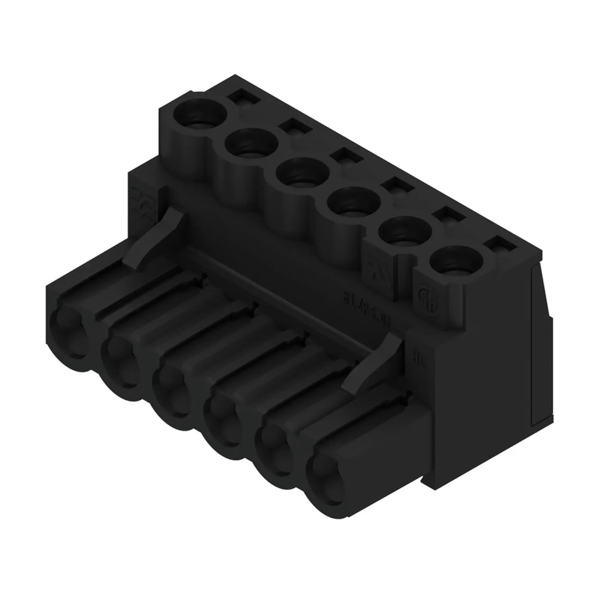 Weidmüller 1943850000 PCB connector (wire connection), 320 V, 23 A, Pitch in mm: 5.08, 4 mm², Number of poles: 6, Clamping yoke connection, Box (img_001) Weidmüller 1943850000 PCB connector (wire connection), 320 V, 23 A, Pitch in mm: 5.08, 4 mm², Number of poles: 6, Clamping yoke connection, Box (img_001)