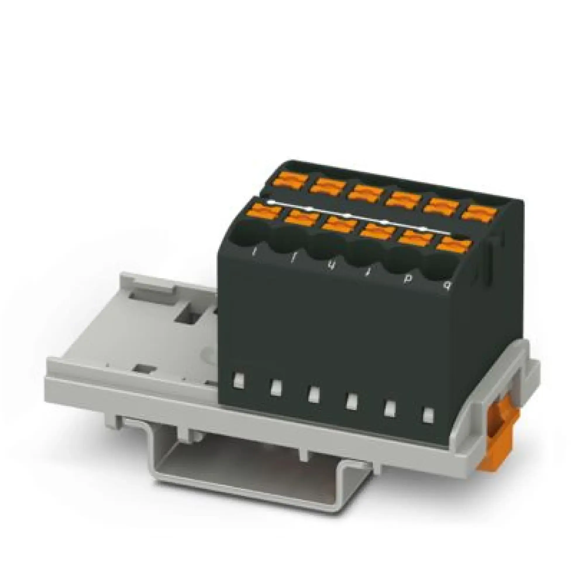 Phoenix Contact 3273036 Distribution block PTFIX 12X2,5-NS35 BK (img_001)