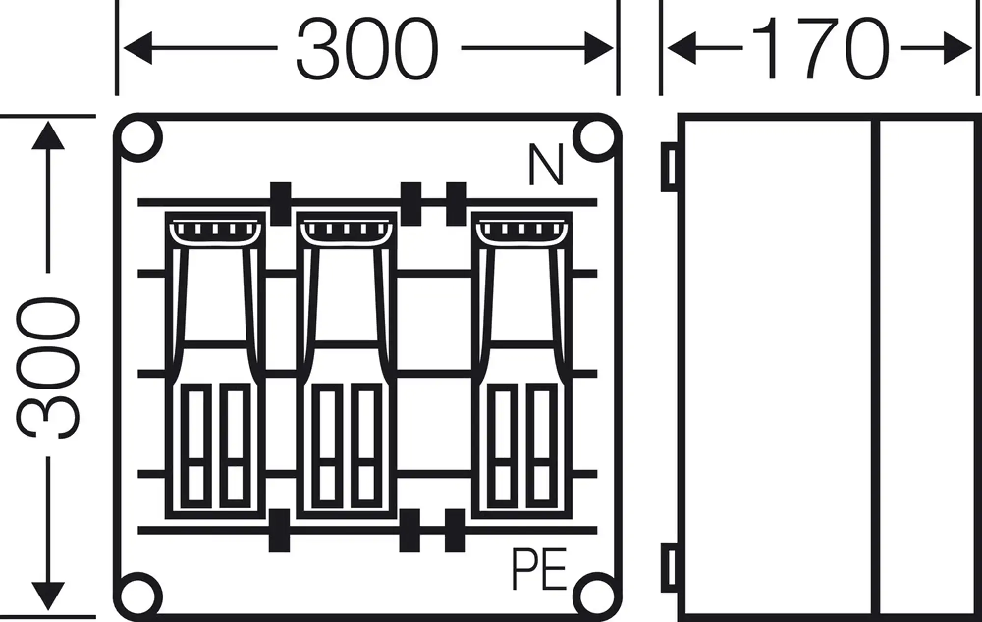 Hensel 20001550 Mi-NH-Sicherungslasttrennschaltergehäuse , 3x3xNH000,a. Sammels., 630A, 5polig Mi 6293 (img_003) Hensel 20001550 Mi-NH-Sicherungslasttrennschaltergehäuse , 3x3xNH000,a. Sammels., 630A, 5polig Mi 6293 (img_003)