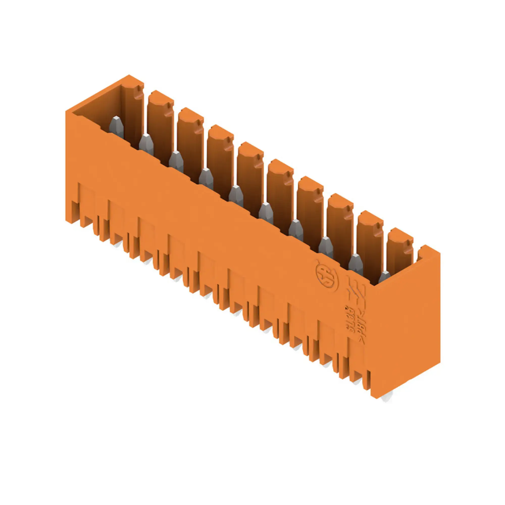 Weidmüller 1604550000 PCB connector (board connection), 160 V, 17 A, Pitch in mm: 3.50, Number of poles: 10, THT solder connection, Box (img_001) Weidmüller 1604550000 PCB connector (board connection), 160 V, 17 A, Pitch in mm: 3.50, Number of poles: 10, THT solder connection, Box (img_001)