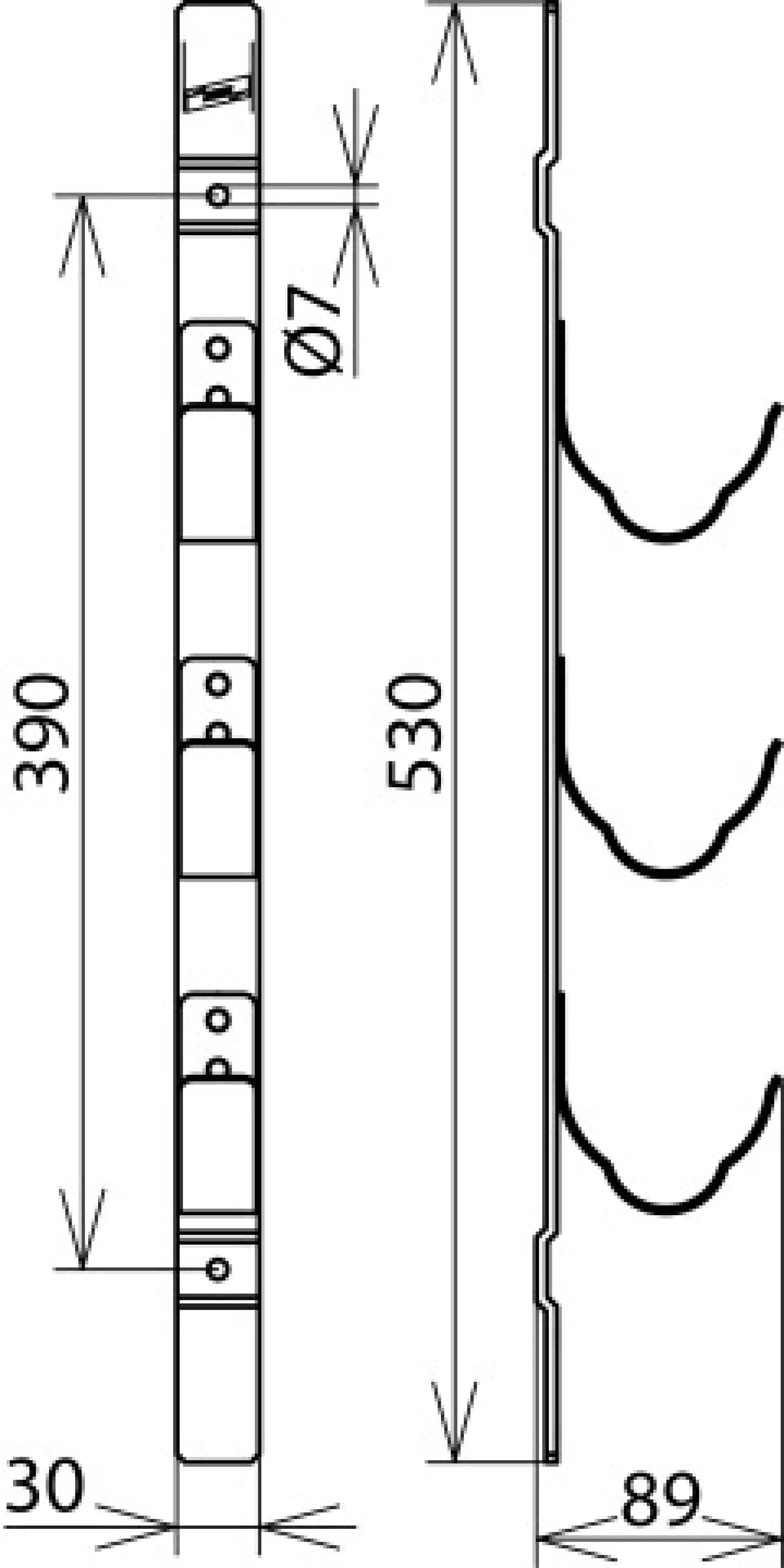 Dehn 700005 Storage device for three h.v.h.b.c. fuses - single part (img_002)