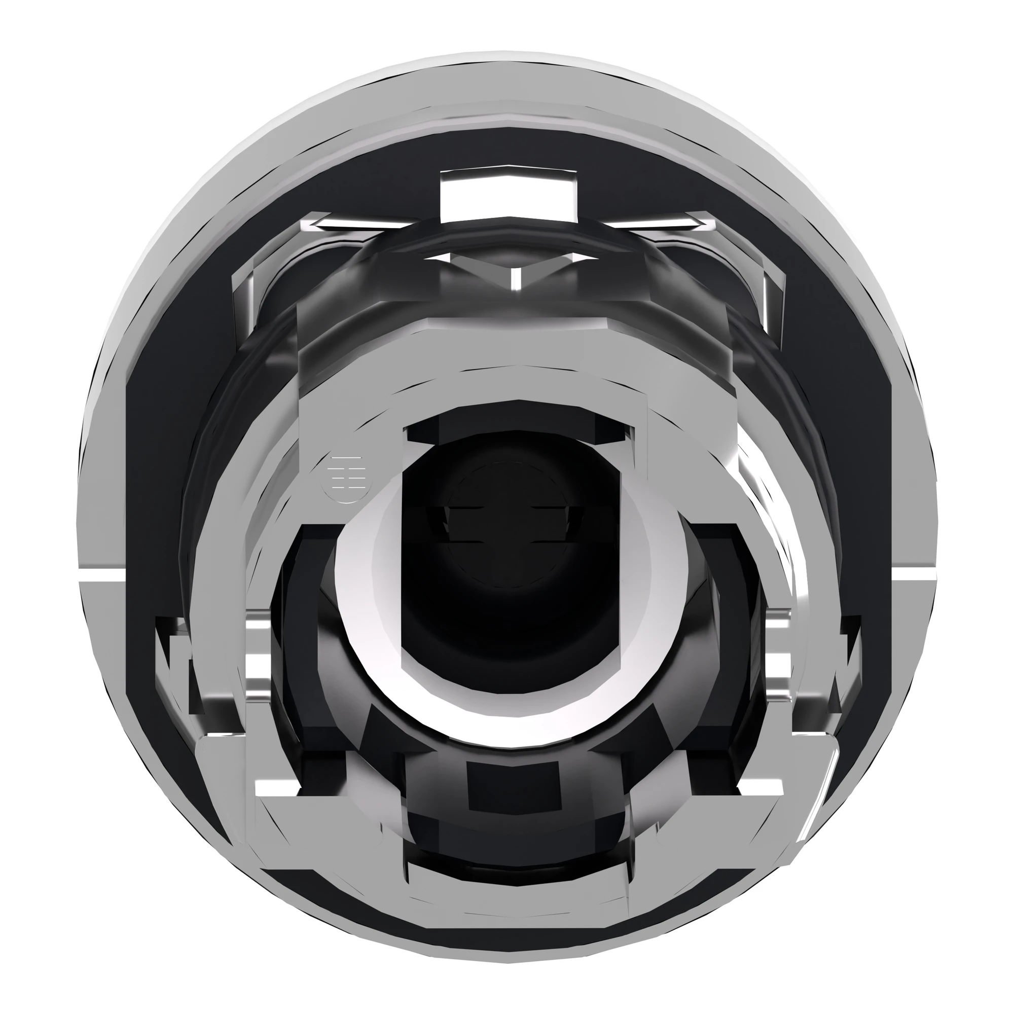 Schneider Electric ZB4BW313S Illuminated push button, front element, Harmony XB4, metal, 22mm, white, unlabeled, momentary, knurled, for universal LED (img_003) Schneider Electric ZB4BW313S Illuminated push button, front element, Harmony XB4, metal, 22mm, white, unlabeled, momentary, knurled, for universal LED (img_003)