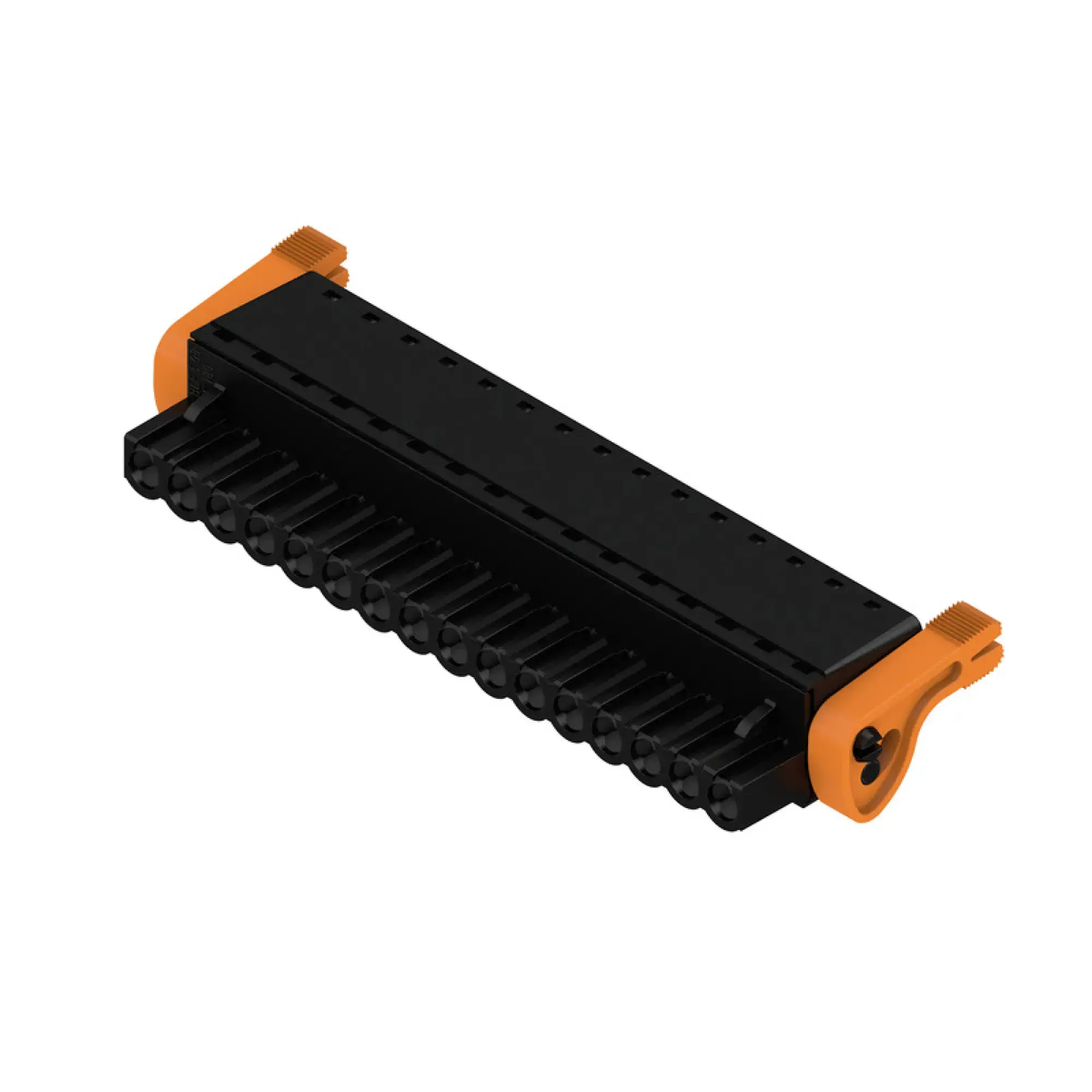 Weidmüller 1014880000 PCB connector (wire connection), 320 V, 24 A, Pitch in mm: 5.08, 3.31 mm², Number of poles: 16, PUSH IN with actuator, Box (img_001)