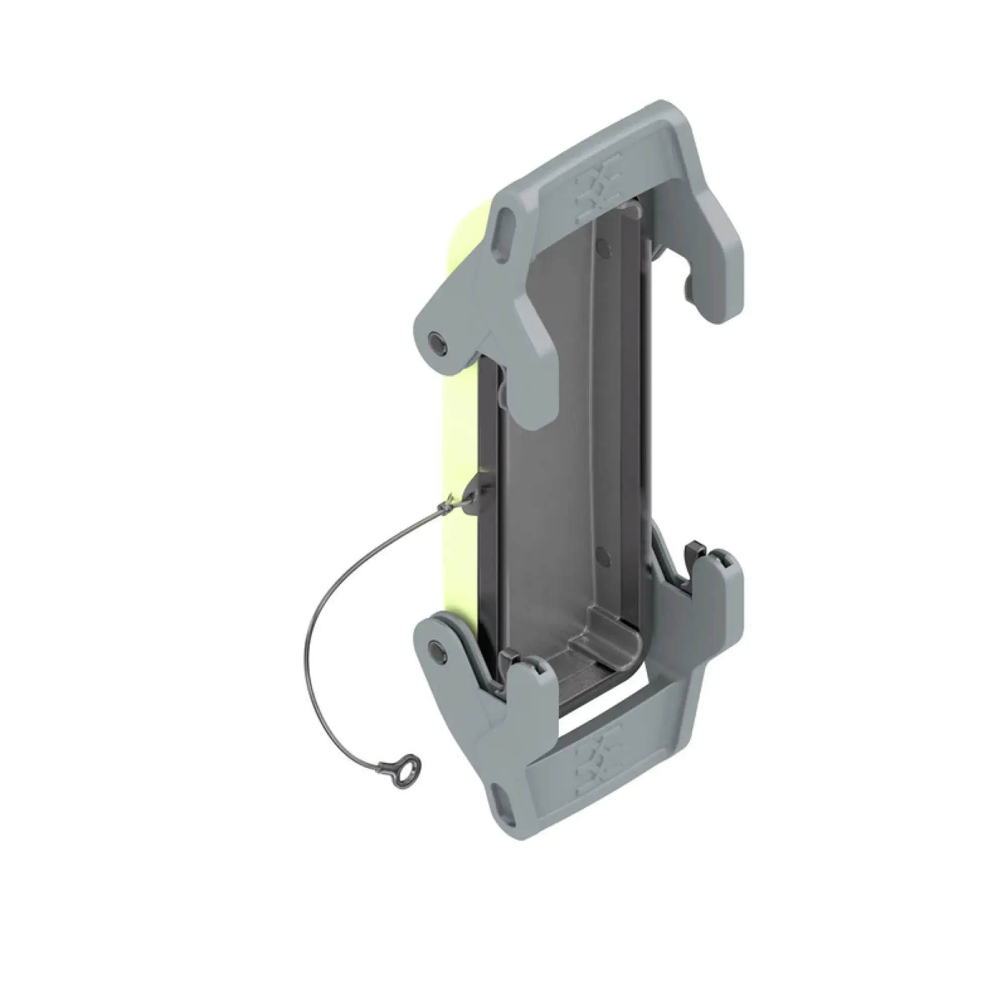 Weidmüller 2559760000 Housing (industry plug-in connectors), Cover for upper part of housing, Side-locking clamp on lower side, Size: 8, IP65 (in plugged condition) (img_001)