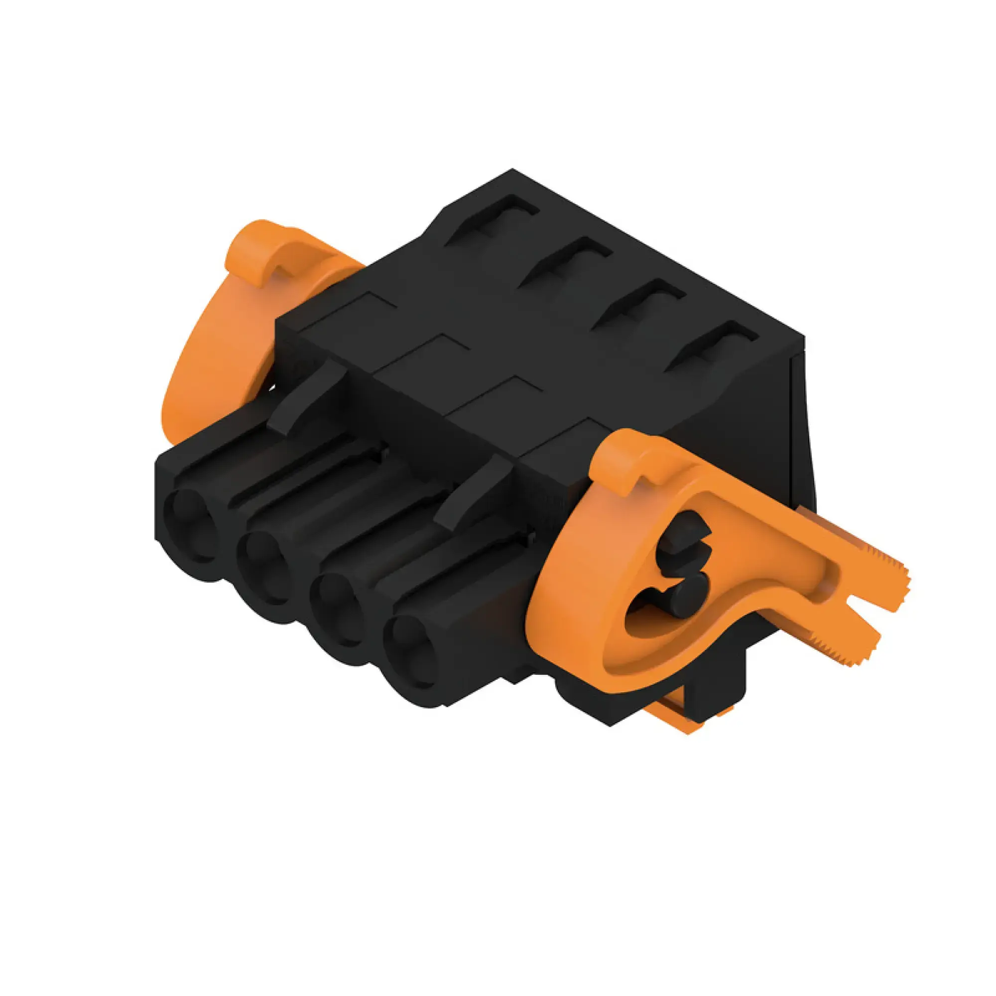 Weidmüller 1982330000 PCB connector (wire connection), 320 V, 24 A, Pitch in mm: 5.08, 3.31 mm², Number of poles: 4, PUSH IN with actuator, Box (img_001) Weidmüller 1982330000 PCB connector (wire connection), 320 V, 24 A, Pitch in mm: 5.08, 3.31 mm², Number of poles: 4, PUSH IN with actuator, Box (img_001)