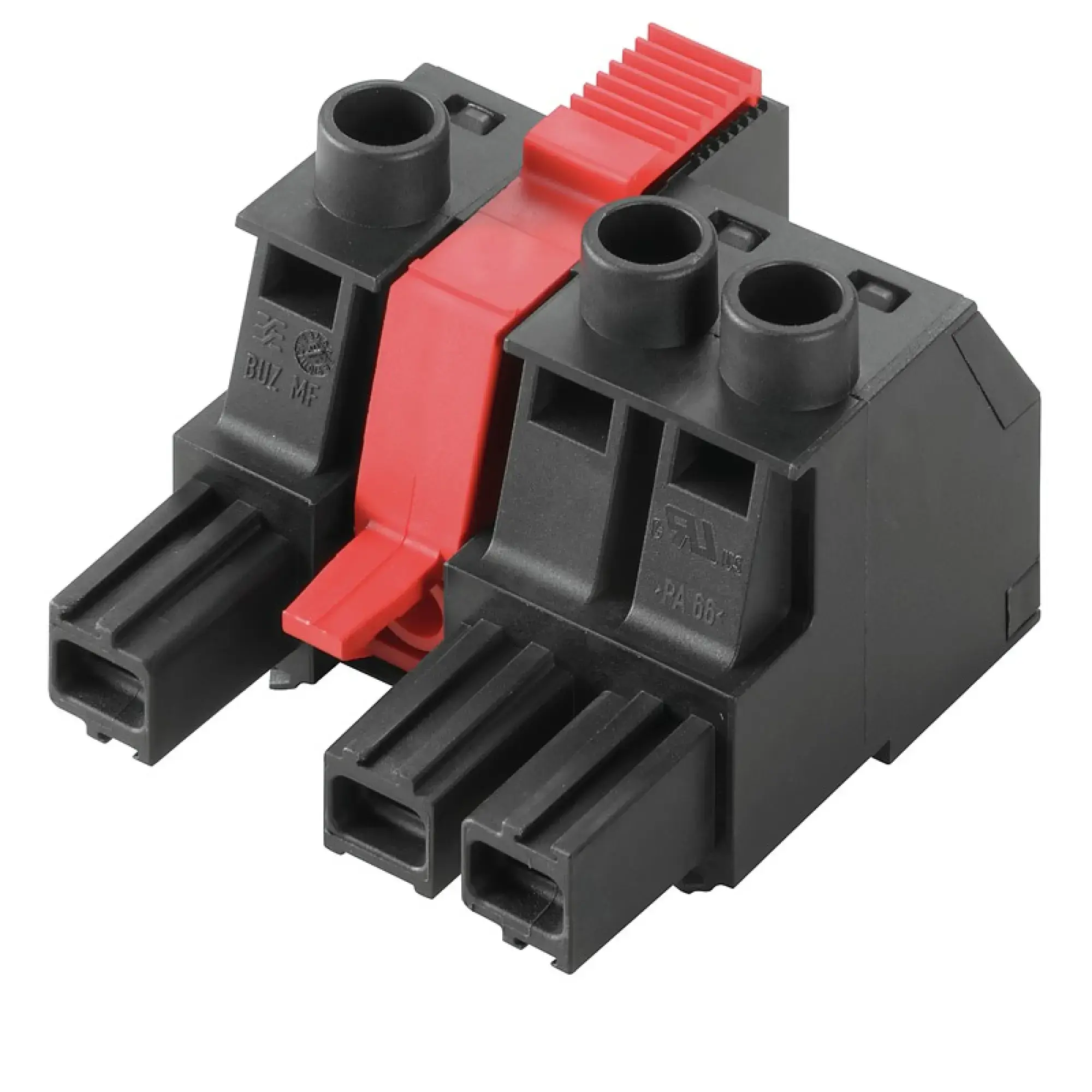 Weidmüller 1156620000 PCB connector (wire connection), 1000 V, 78.3 A, Pitch in mm: 10.16, 16 mm², Number of poles: 3, Clamping yoke connection, Box (img_001)