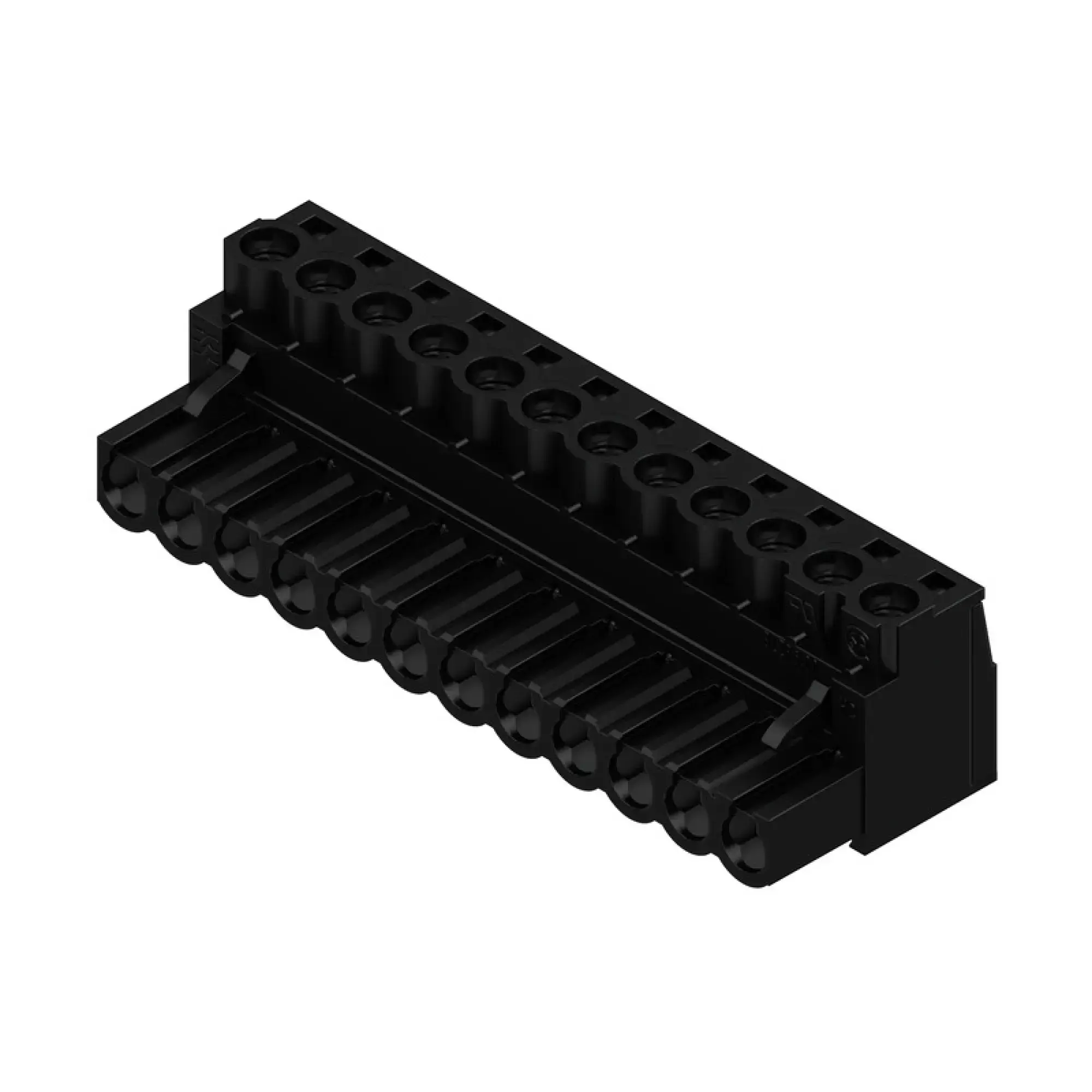 Weidmüller 1955470000 PCB connector (wire connection), 320 V, 23 A, Pitch in mm: 5.00, 4 mm², Number of poles: 12, Clamping yoke connection, Box (img_001) Weidmüller 1955470000 PCB connector (wire connection), 320 V, 23 A, Pitch in mm: 5.00, 4 mm², Number of poles: 12, Clamping yoke connection, Box (img_001)