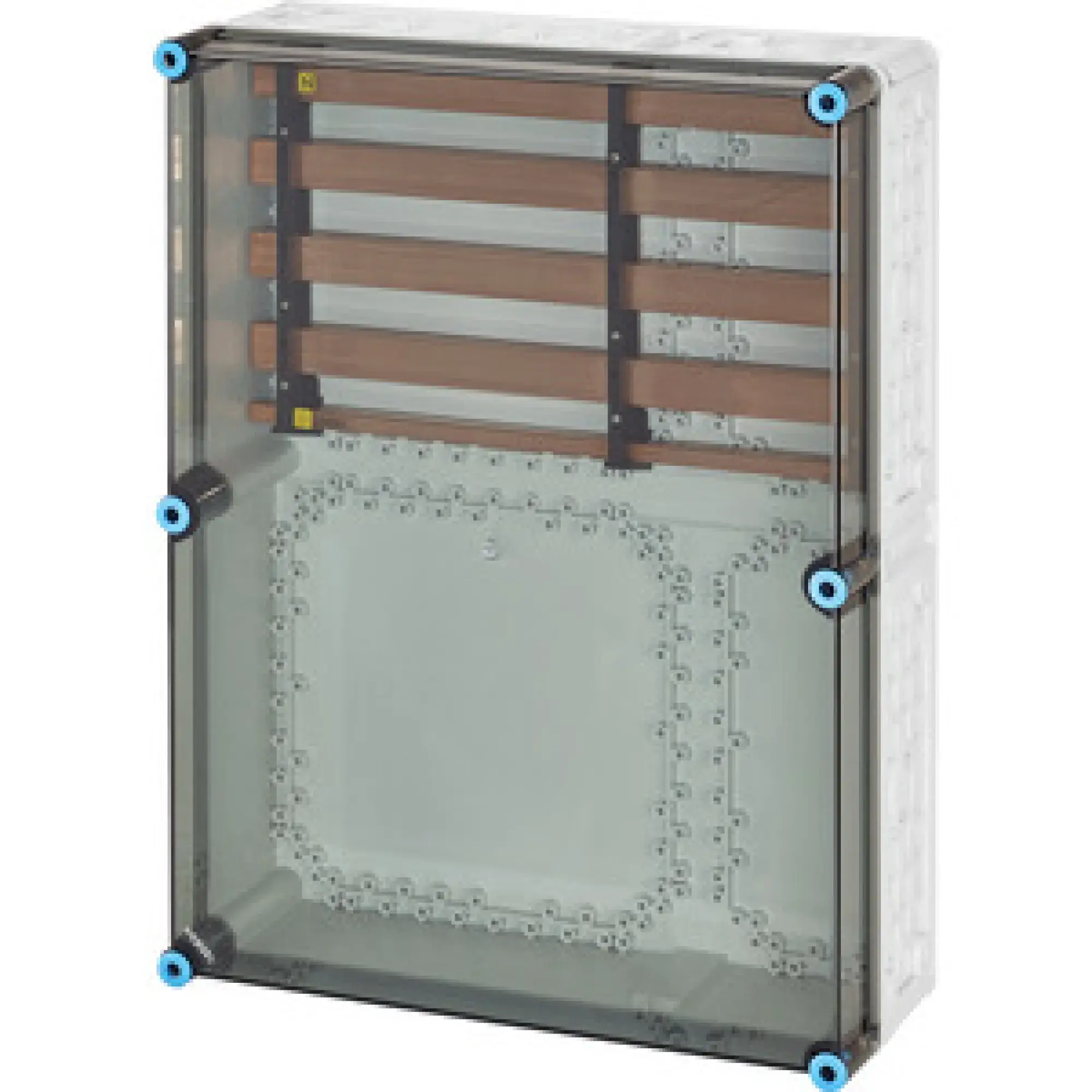 Hensel 20001422 Sammelschienen 630 A, 5polig Mi-Sammelschienengehäuse 600x450mm, Mi 6659 (img_001) Hensel 20001422 Sammelschienen 630 A, 5polig Mi-Sammelschienengehäuse 600x450mm, Mi 6659 (img_001)