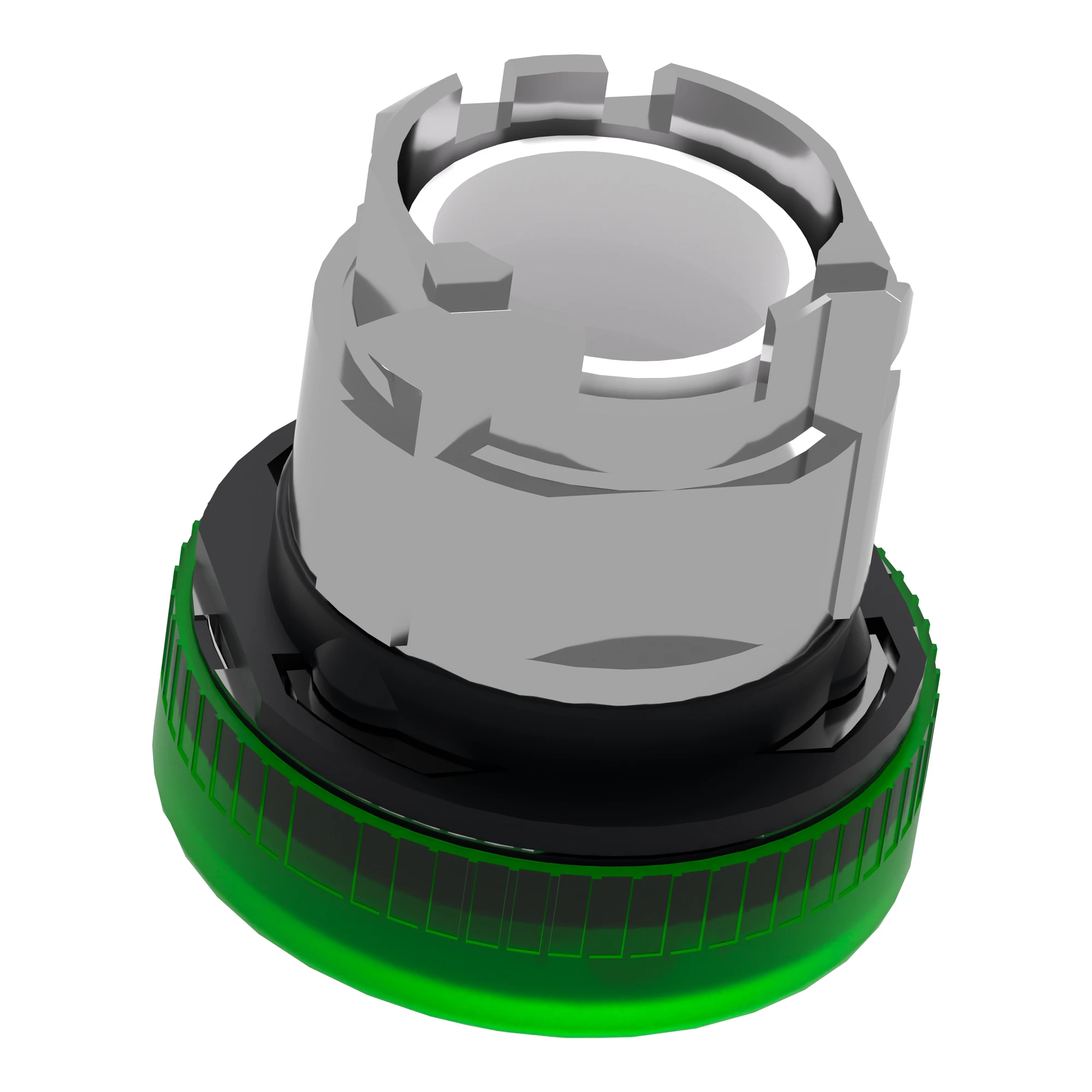 Schneider Electric ZB4BV03 Signal lamp, front element, Harmony XB4, metal, 22mm, green, for incandescent lamp BA9s, smooth dome (img_004) Schneider Electric ZB4BV03 Signal lamp, front element, Harmony XB4, metal, 22mm, green, for incandescent lamp BA9s, smooth dome (img_004)