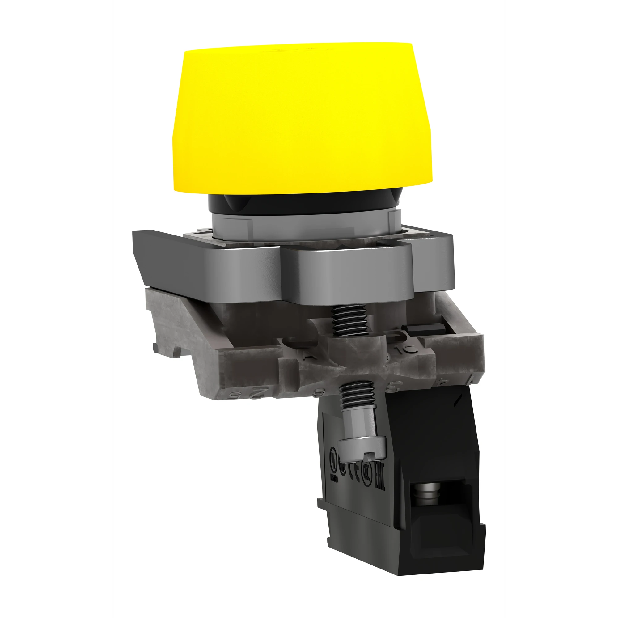 Schneider Electric XB4BPS51EX Pushbutton, Harmony XB4, metal, 22mm, yellow, momentary, with protective cover, 1S, ATEX (img_007) Schneider Electric XB4BPS51EX Pushbutton, Harmony XB4, metal, 22mm, yellow, momentary, with protective cover, 1S, ATEX (img_007)