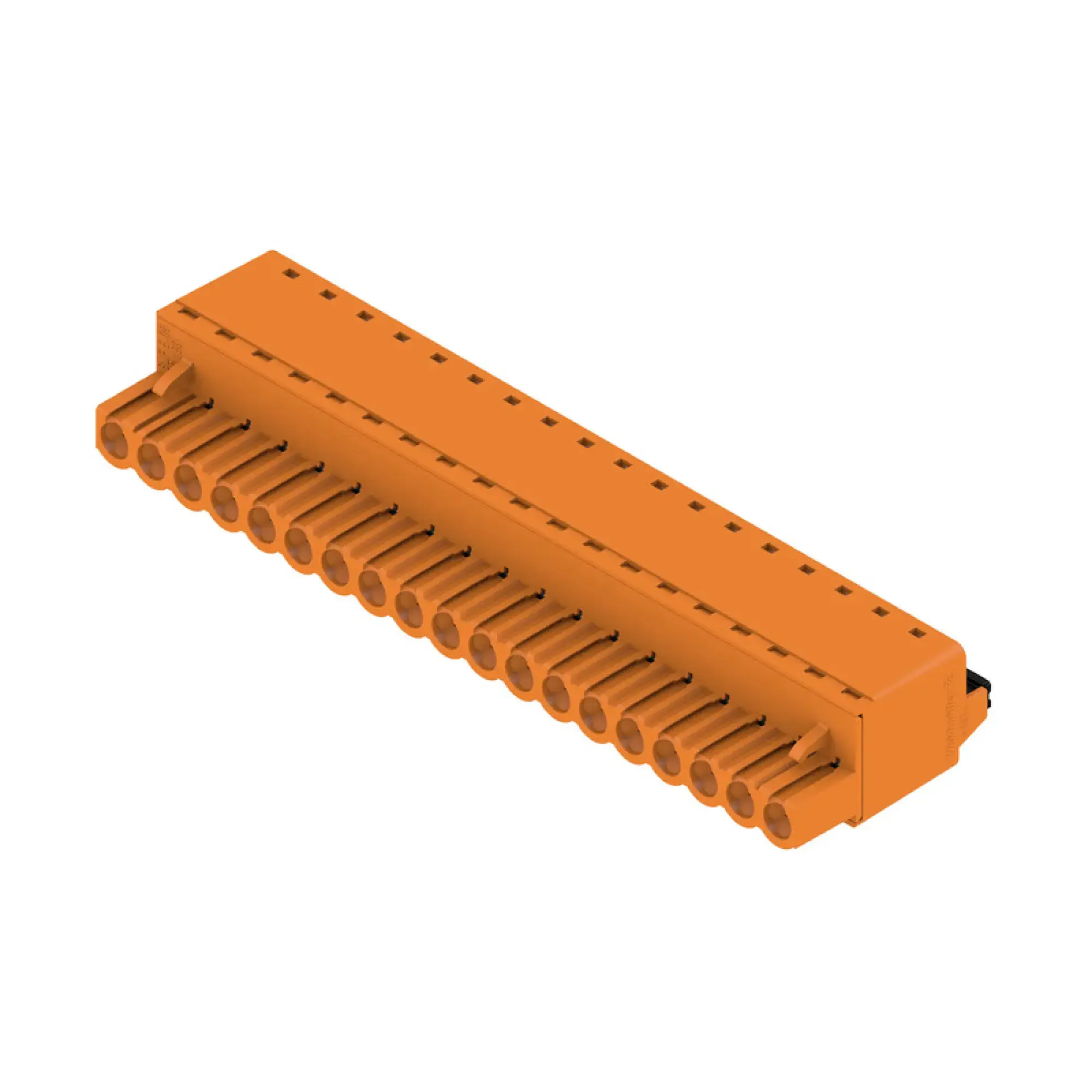 Weidmüller 1013870000 PCB connector (wire connection), 320 V, 24 A, Pitch in mm: 5.08, 3.31 mm², Number of poles: 19, PUSH IN with actuator, Box (img_001)