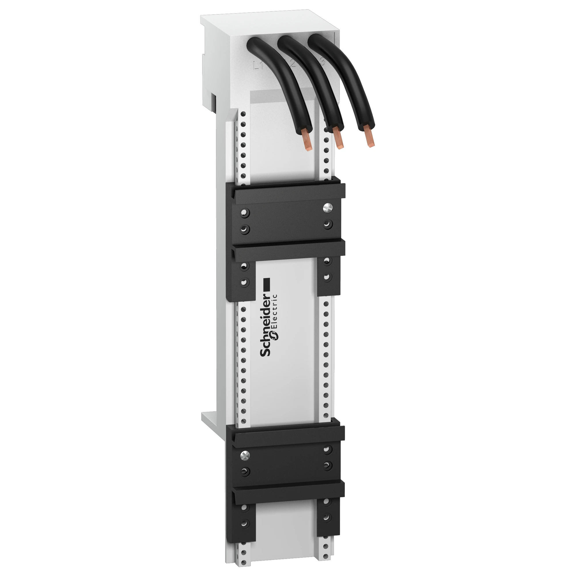 Schneider Electric LA9ZA32625 Mounting plate LA9Z 1x3p 63A, 54x260x63mm for GV3p+LC1D40A65A (img_001)