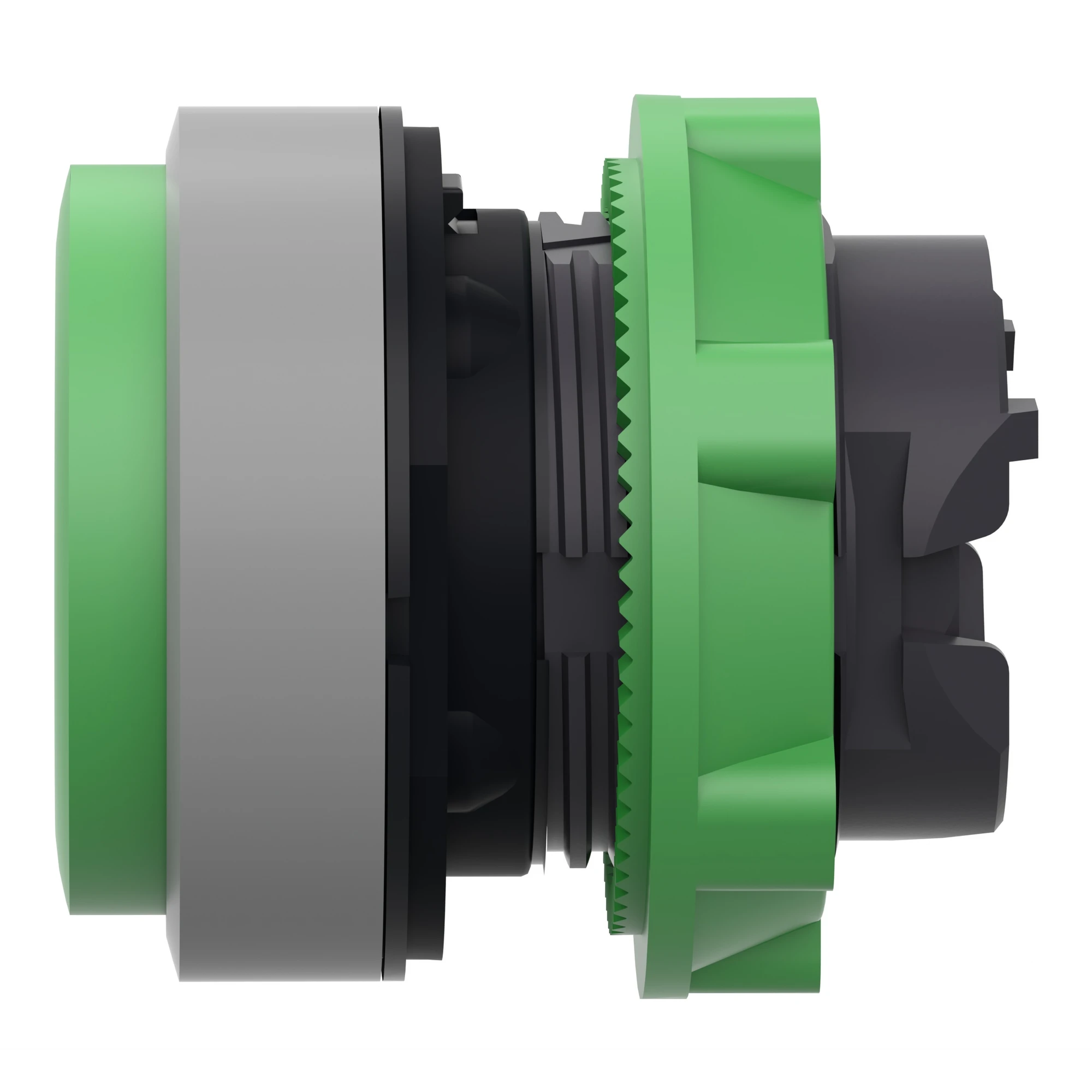 Schneider Electric ZB5AL3C0 Push button, front element, Harmony XB5, plastic, 22mm, light grey, green, projecting, blank, momentary (img_004) Schneider Electric ZB5AL3C0 Push button, front element, Harmony XB5, plastic, 22mm, light grey, green, projecting, blank, momentary (img_004)