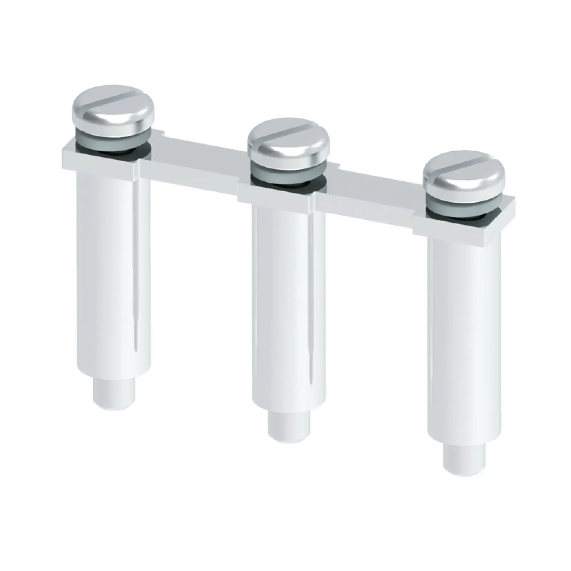 Weidmüller 2615090000 Cross-connector (terminal), when screwed in, black, grey, 125 A, Number of poles: 3, Pitch in mm: 18.00, Insulated: No, Width: 43.1 mm (img_001) Weidmüller 2615090000 Cross-connector (terminal), when screwed in, black, grey, 125 A, Number of poles: 3, Pitch in mm: 18.00, Insulated: No, Width: 43.1 mm (img_001)