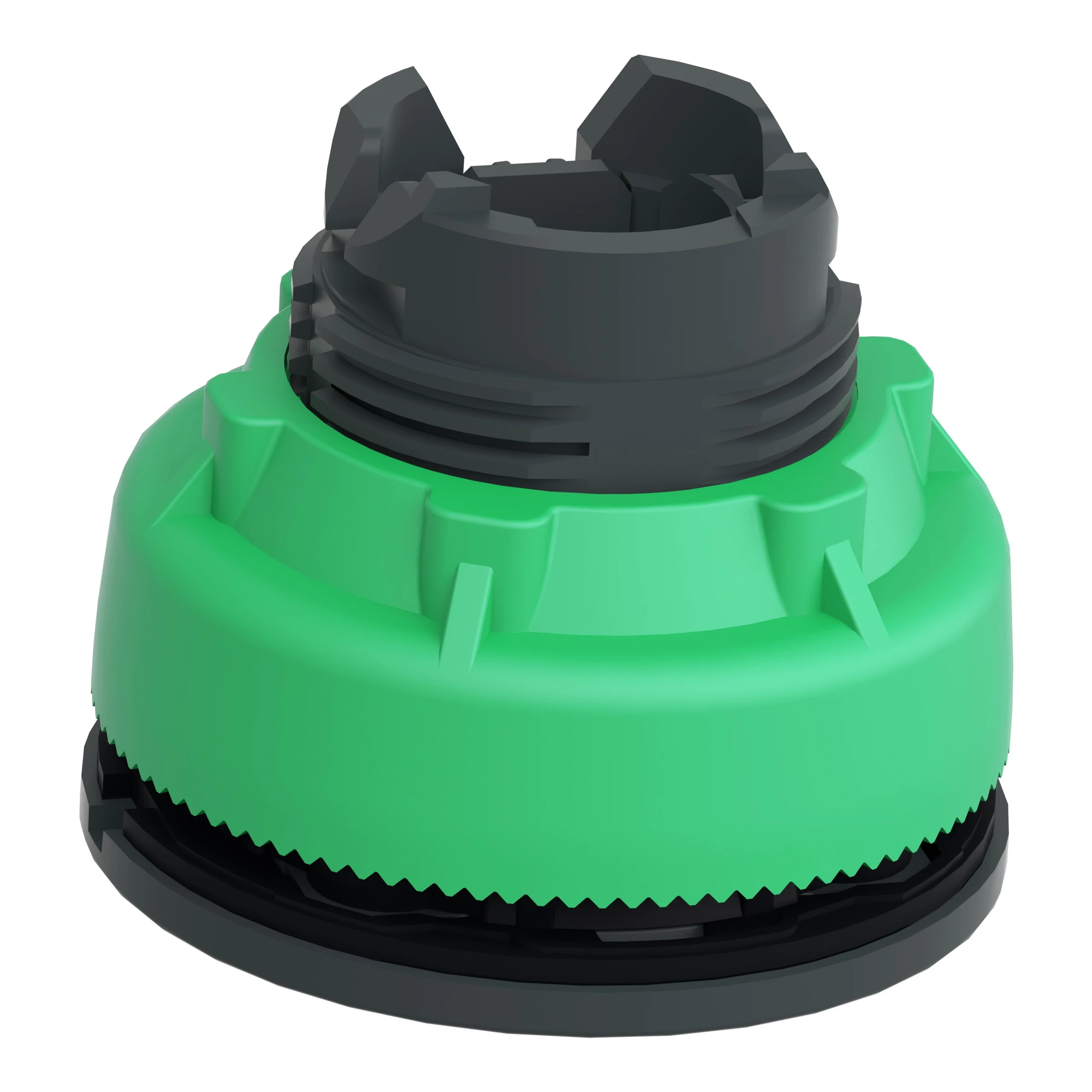 Schneider Electric ZB5FH33 Illuminated Push Button, Front Element, Harmony XB5F, Plastic, 30mm, Green, Prominent, Unlabeled, Latching (img_007) Schneider Electric ZB5FH33 Illuminated Push Button, Front Element, Harmony XB5F, Plastic, 30mm, Green, Prominent, Unlabeled, Latching (img_007)