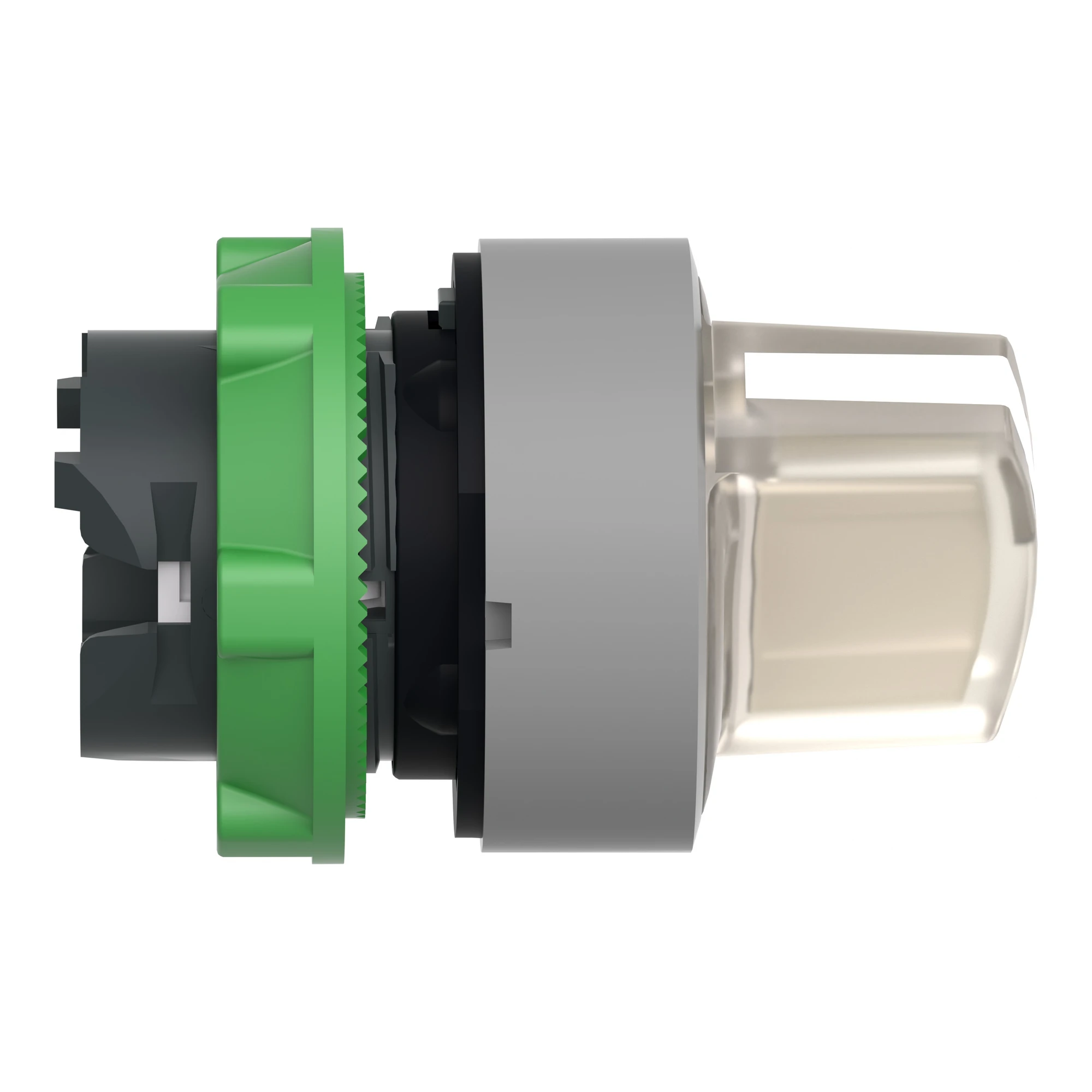 Schneider Electric ZB5AK1213C0 Illuminated selector switch, front element, Harmony XB5, plastic, 22mm, white, for universal LED, 2 positions, latching (img_003) Schneider Electric ZB5AK1213C0 Illuminated selector switch, front element, Harmony XB5, plastic, 22mm, white, for universal LED, 2 positions, latching (img_003)