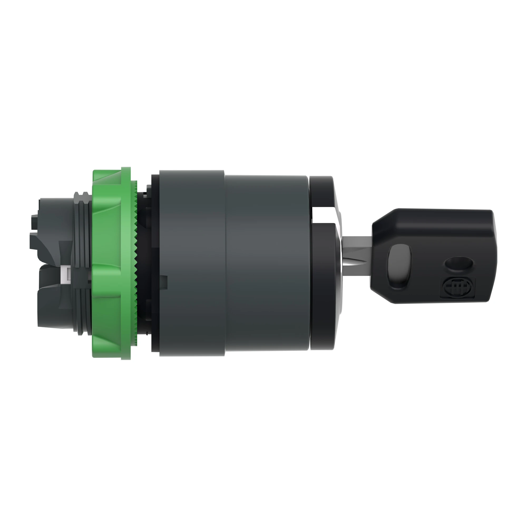 Schneider Electric ZB5AG6 Key switch, front element, Harmony XB5, plastic, 22mm, black, 2 positions, momentary (img_002) Schneider Electric ZB5AG6 Key switch, front element, Harmony XB5, plastic, 22mm, black, 2 positions, momentary (img_002)