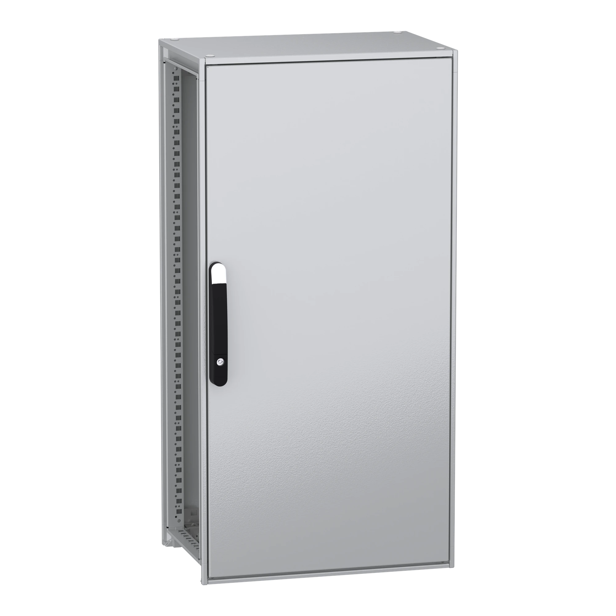 Schneider Electric NSYSFN12640 Floor-standing enclosure, electrical, PanelSeT SFN, made from decarbonized steel, without mounting plate, assembled, 1200X600X400mm, IP55 (img_001)