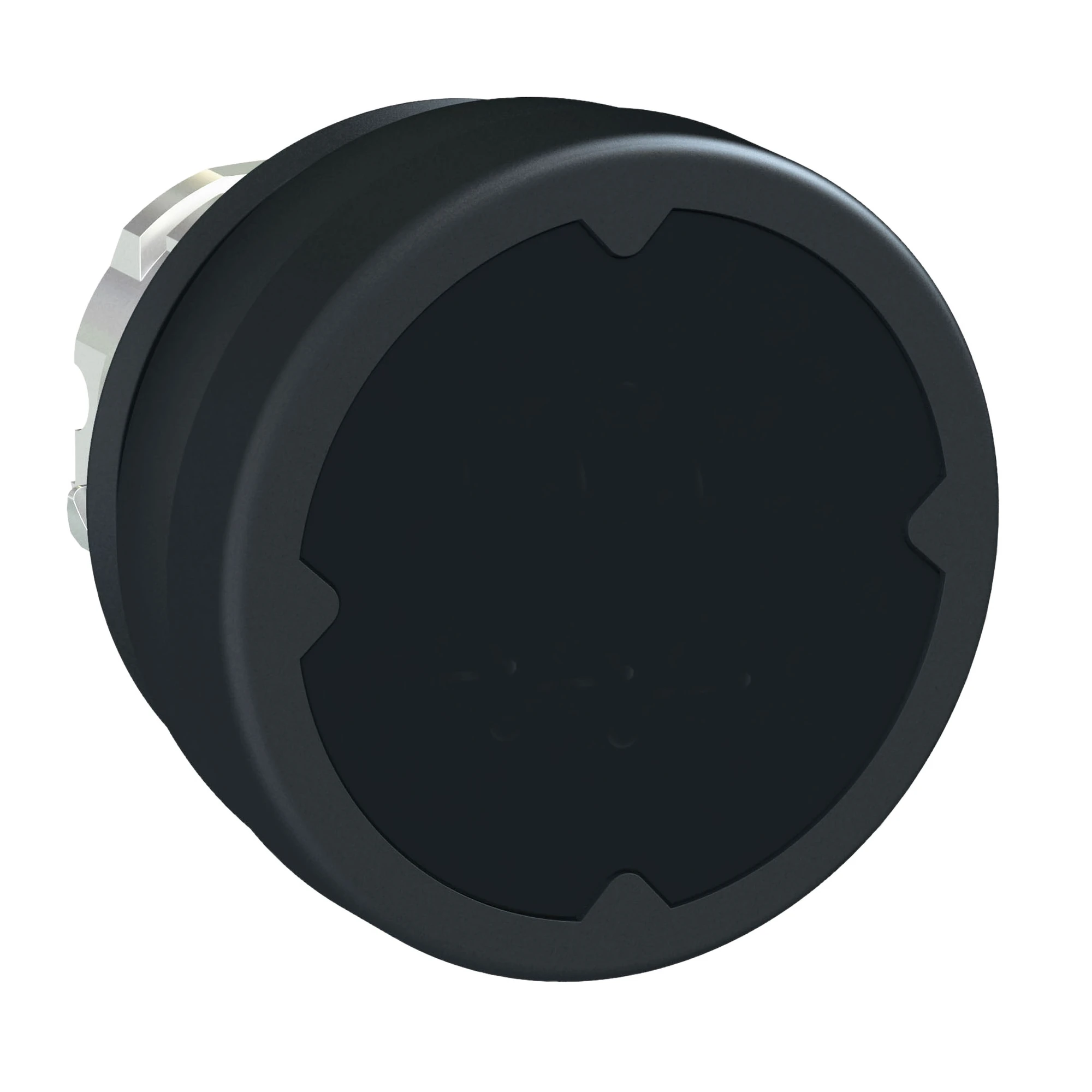 Schneider Electric ZB4BC280 Pushbutton, Front Element, Harmony XB4, Metal, 22mm, Black, Unmarked, Momentary, Sealing Collar (img_001) Schneider Electric ZB4BC280 Pushbutton, Front Element, Harmony XB4, Metal, 22mm, Black, Unmarked, Momentary, Sealing Collar (img_001)
