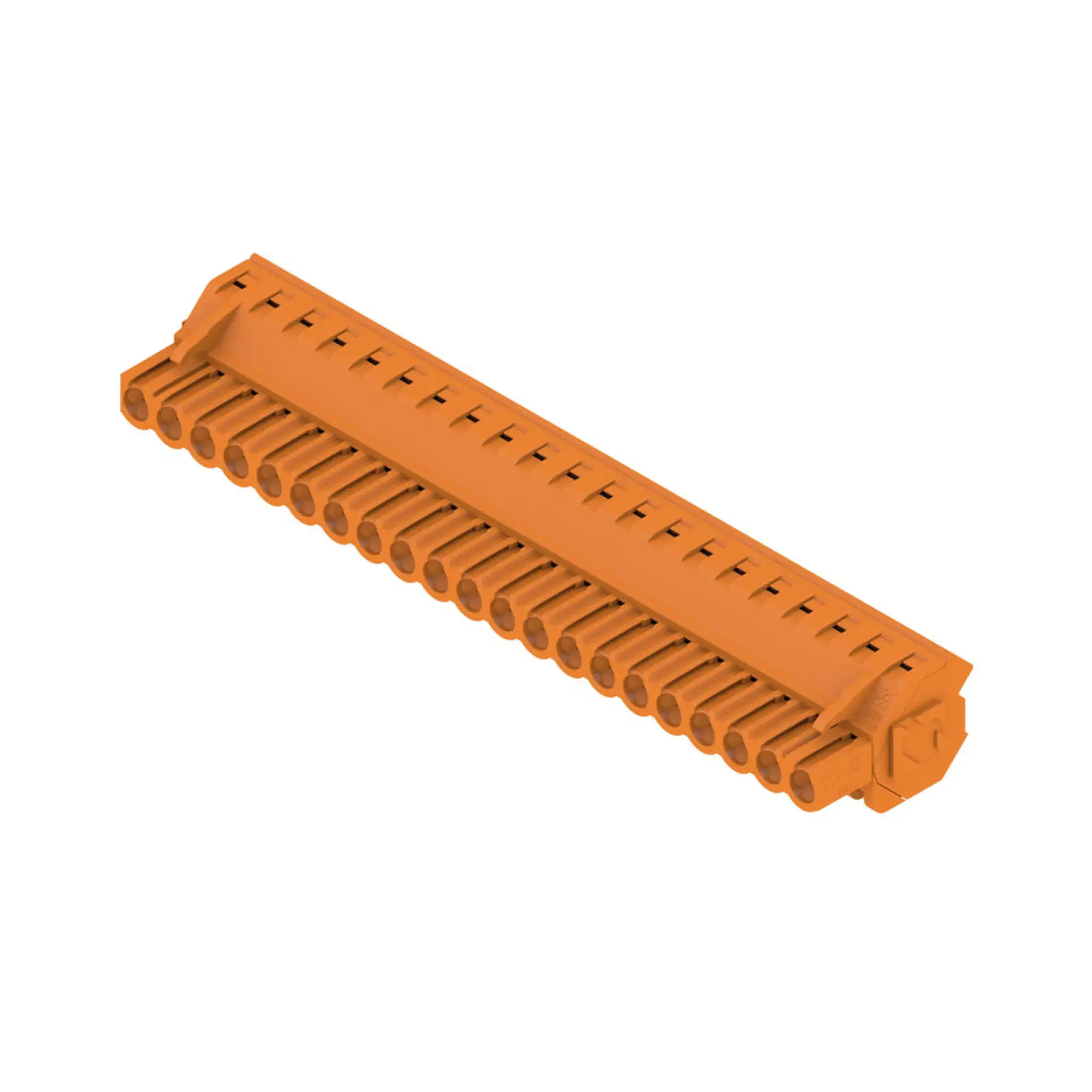 Weidmüller 1945940000 PCB connector (wire connection), 320 V, 17.5 A, Pitch in mm: 5.08, 4 mm², Number of poles: 21, Clamping yoke connection, Box (img_001) Weidmüller 1945940000 PCB connector (wire connection), 320 V, 17.5 A, Pitch in mm: 5.08, 4 mm², Number of poles: 21, Clamping yoke connection, Box (img_001)