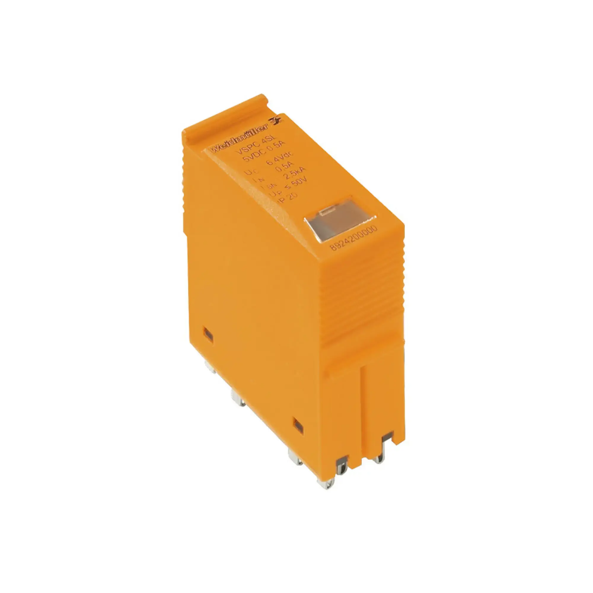 Weidmüller 8924370000 Surge arrester MCR technology, VSPC, Digital signal, AC, Rated voltage (AC): 48 V, Rated voltage (DC): 68 V (img_001)