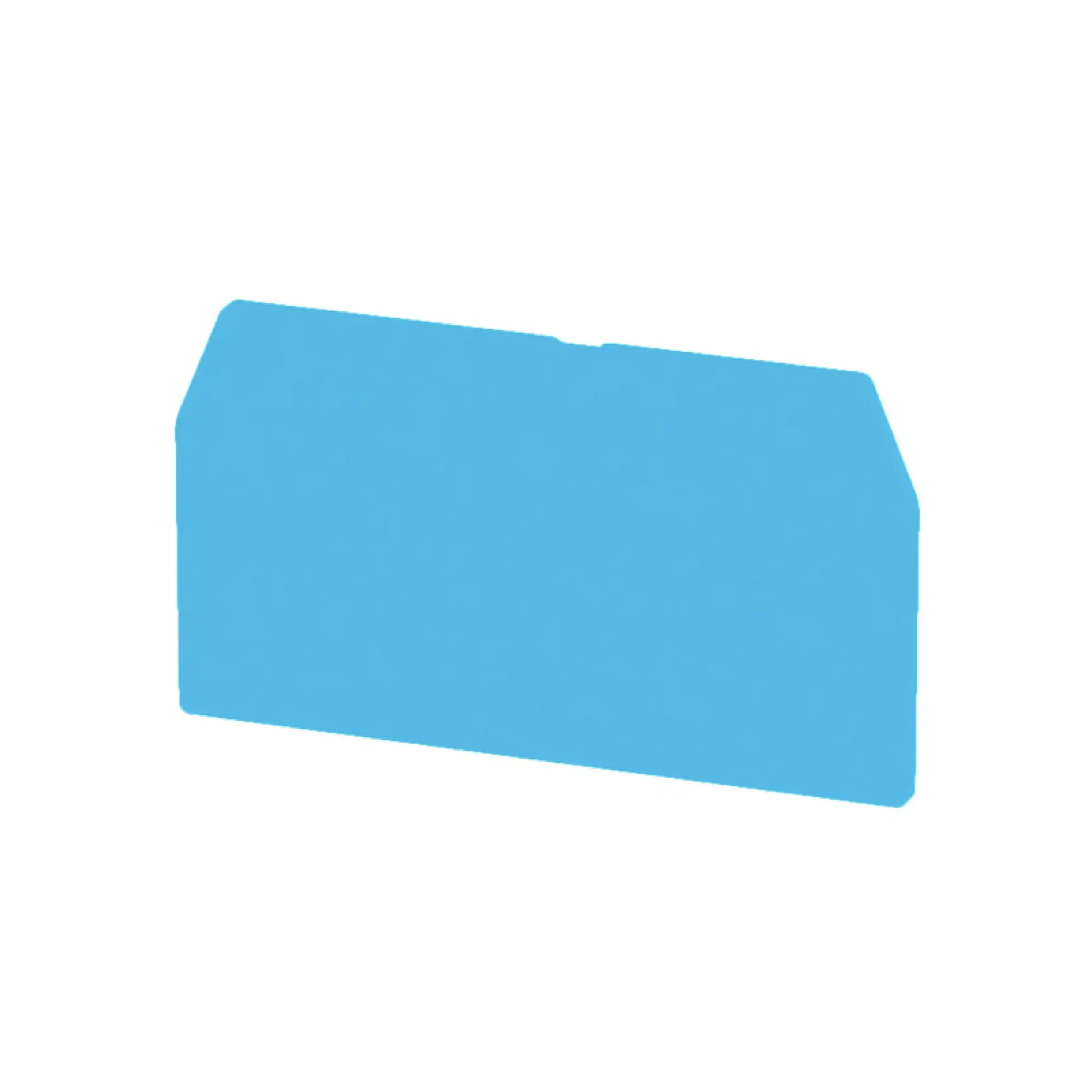 Weidmüller 1608840000 Partition plate (terminal), blue, Height: 65 mm, Width: 2 mm, V-0, Wemid (img_001)