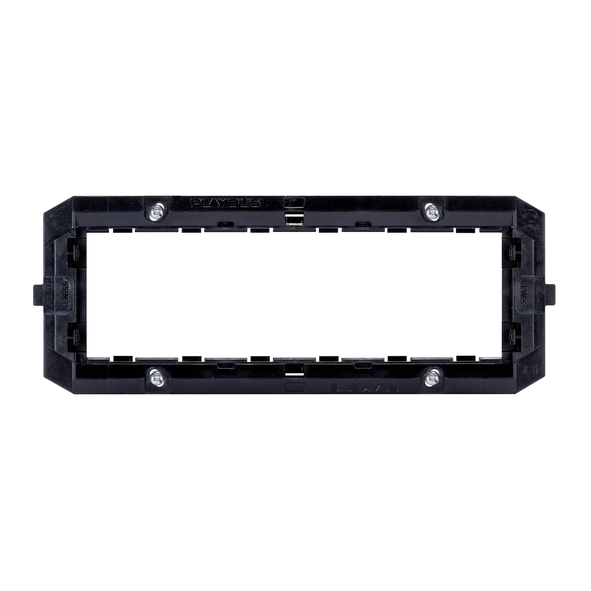 GEWISS GW32406 INSULATING SUPPORT TO INSTALL PLATES: PLAYBUS/PLAYBUS-YOUNG ON RECTANGULAR BOXES - 6 GANG - BLU - PLAYBUS (img_001)