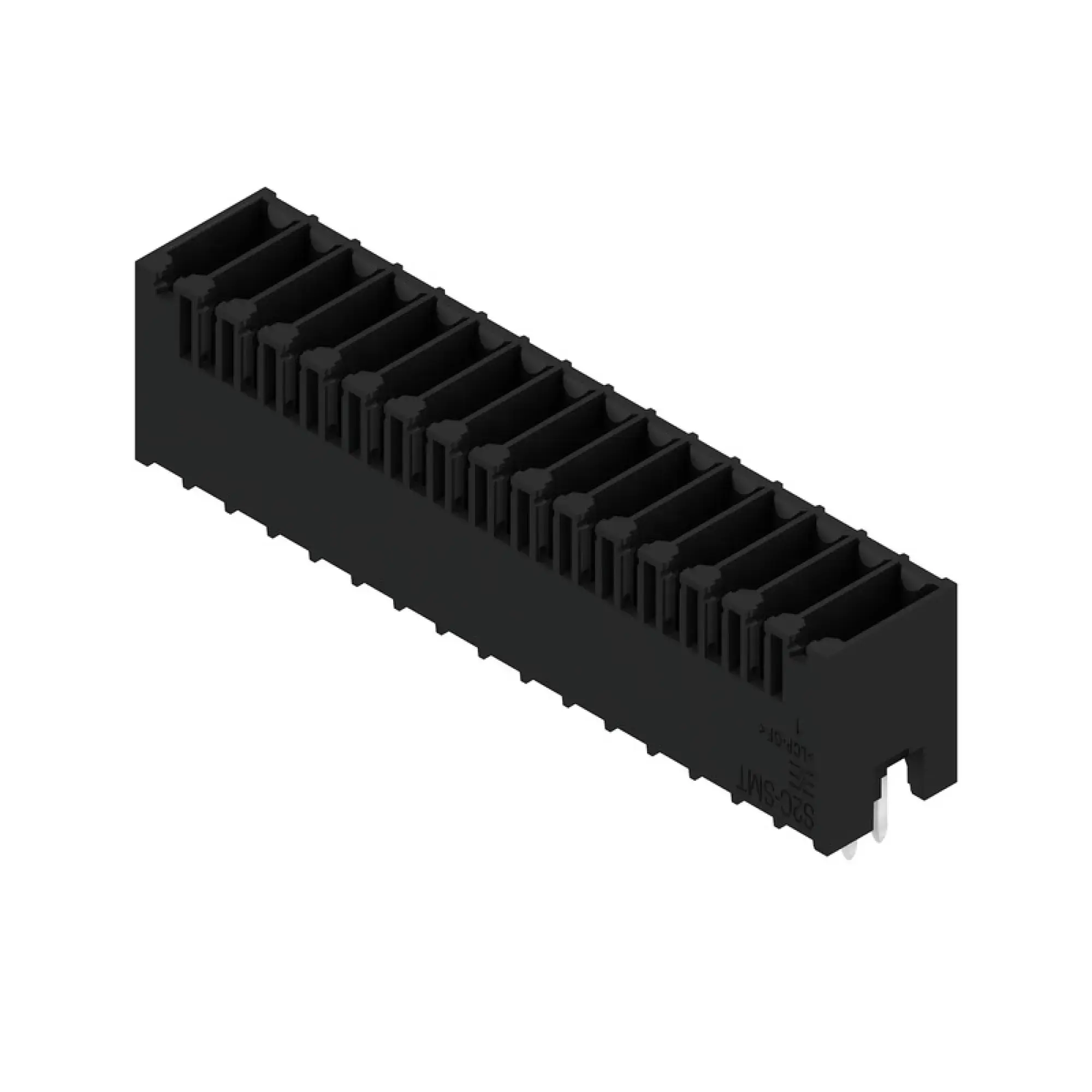 Weidmüller 1290180000 PCB connector (board connection), 160 V, 13.4 A, Pitch in mm: 3.50, Number of poles: 32, THT/THR solder connection, Box (img_001)