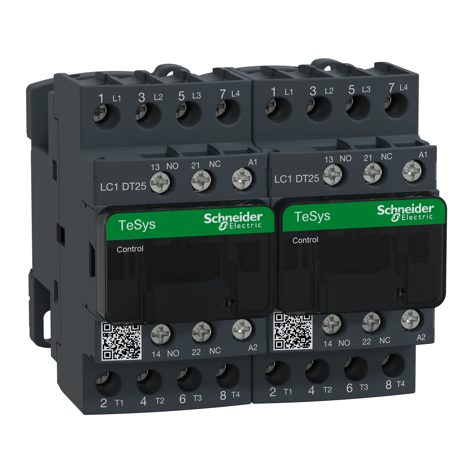 Schneider Electric LC2DT25P7 Reversing contactor combination, 4p, 25A/AC1, coil 230V 50/60Hz (img_001) Schneider Electric LC2DT25P7 Reversing contactor combination, 4p, 25A/AC1, coil 230V 50/60Hz (img_001)