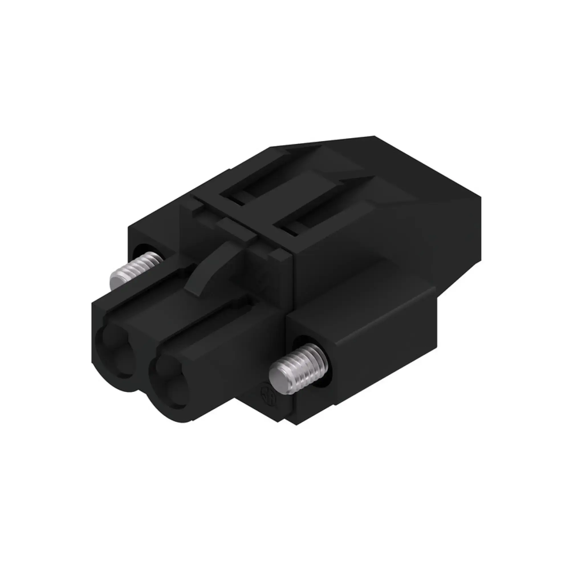 Weidmüller 1950550000 PCB connector (wire connection), 320 V, 23 A, Pitch in mm: 5.08, 4 mm², Number of poles: 2, Clamping yoke connection, Box (img_001)