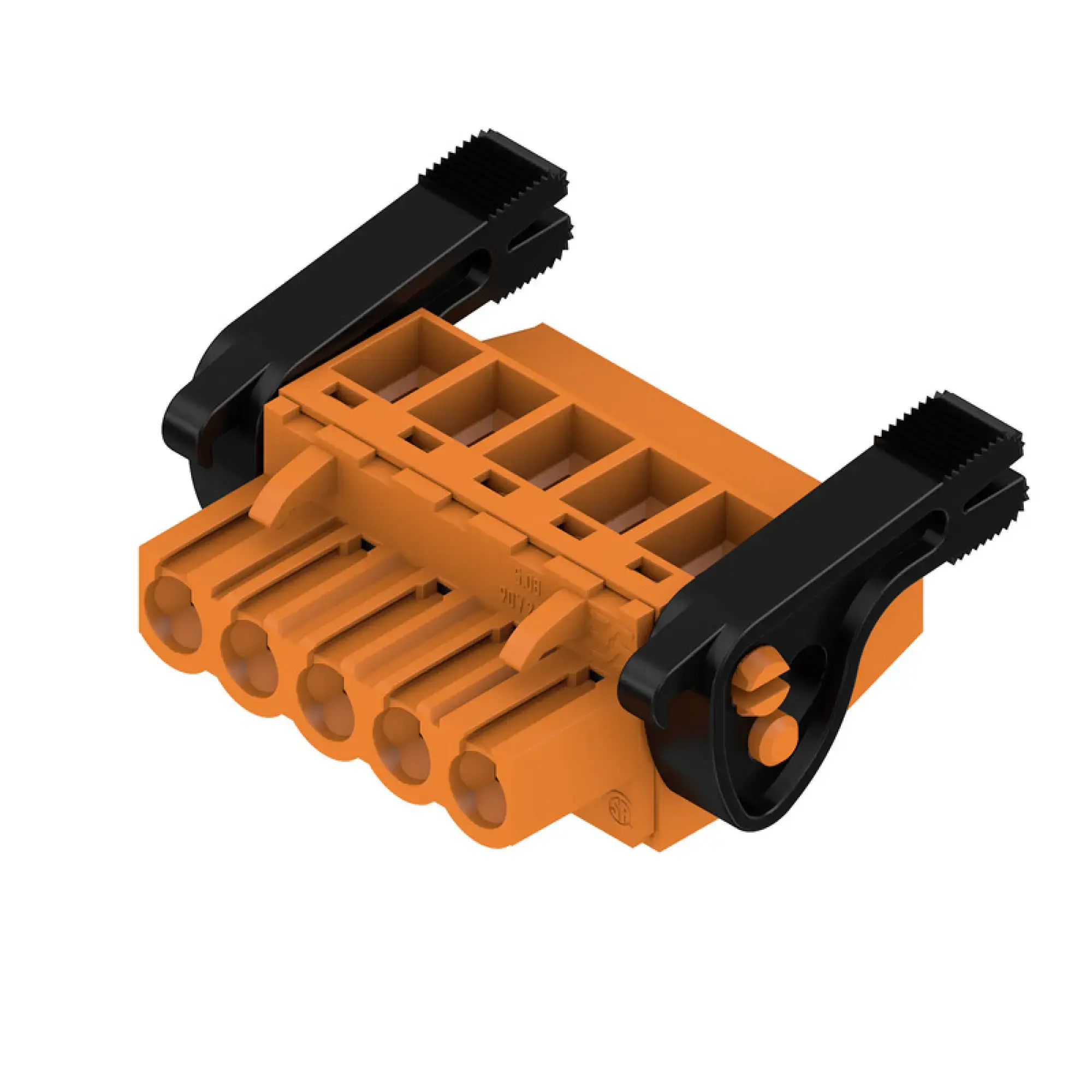 Weidmüller 1087280000 PCB connector (wire connection), 320 V, 23 A, Pitch in mm: 5.08, 4 mm², Number of poles: 5, Clamping yoke connection, Box (img_001)