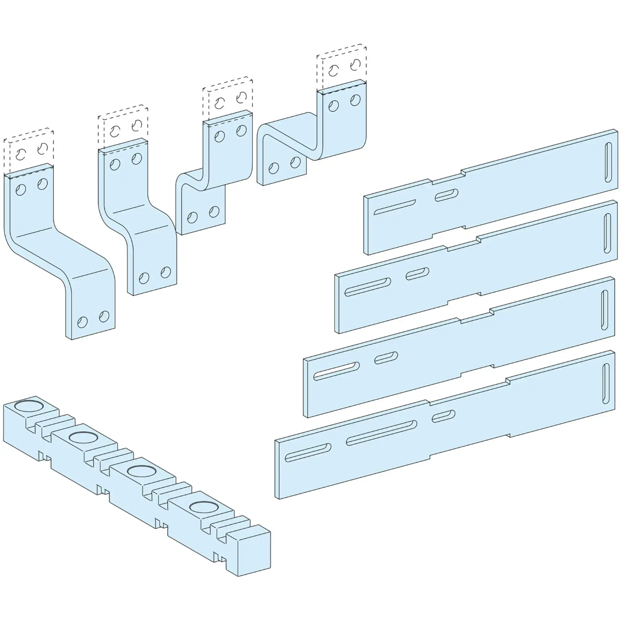 Schneider Electric LVS04476 PrismaSeT-P, Connection, MasterPacT MTZ1 06-12 4-pole, Fixed mount, with vertical busbar Linergy LGY (img_002) Schneider Electric LVS04476 PrismaSeT-P, Connection, MasterPacT MTZ1 06-12 4-pole, Fixed mount, with vertical busbar Linergy LGY (img_002)