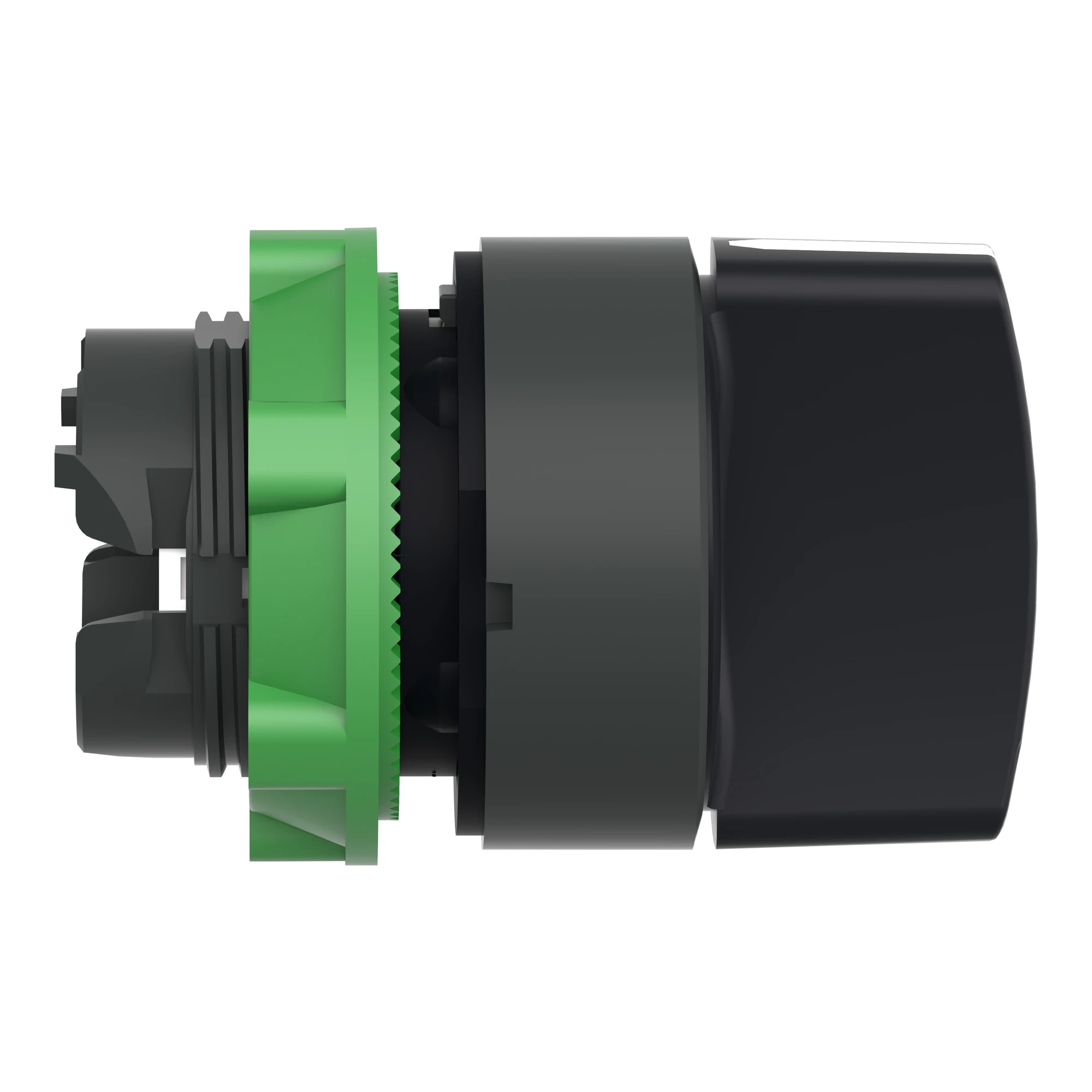 Schneider Electric ZB5AD5TQ Selector switch, front element, Harmony XB5, plastic, 22mm, black, 3 positions, center detent, bulk packaging (img_002)