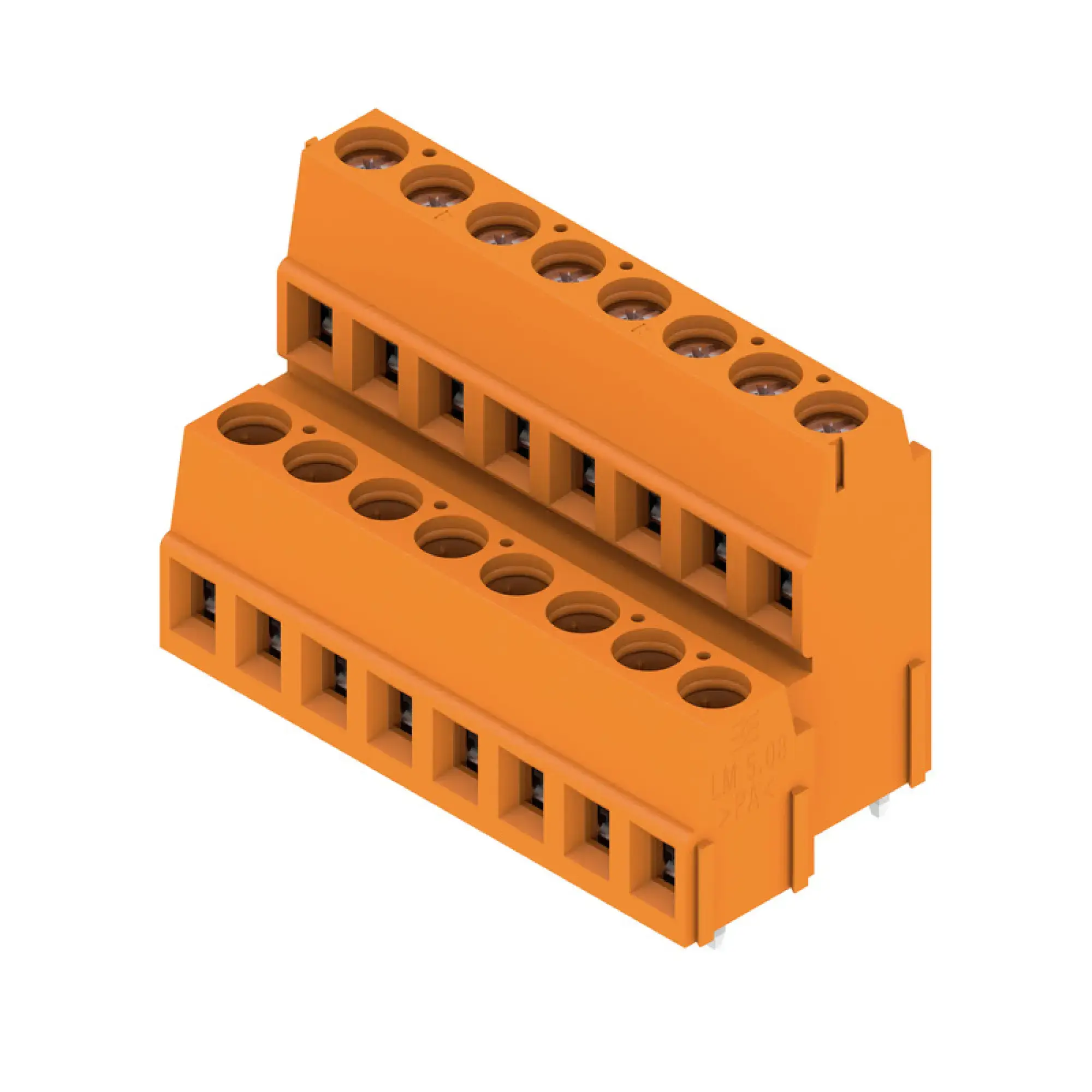 Weidmüller 1768910000 PCB terminal, 320 V, 17.5 A, Pitch in mm: 5.08, 2.5 mm², Number of poles: 16, Clamping yoke connection, THT solder connection, 90°, Box (img_001) Weidmüller 1768910000 PCB terminal, 320 V, 17.5 A, Pitch in mm: 5.08, 2.5 mm², Number of poles: 16, Clamping yoke connection, THT solder connection, 90°, Box (img_001)