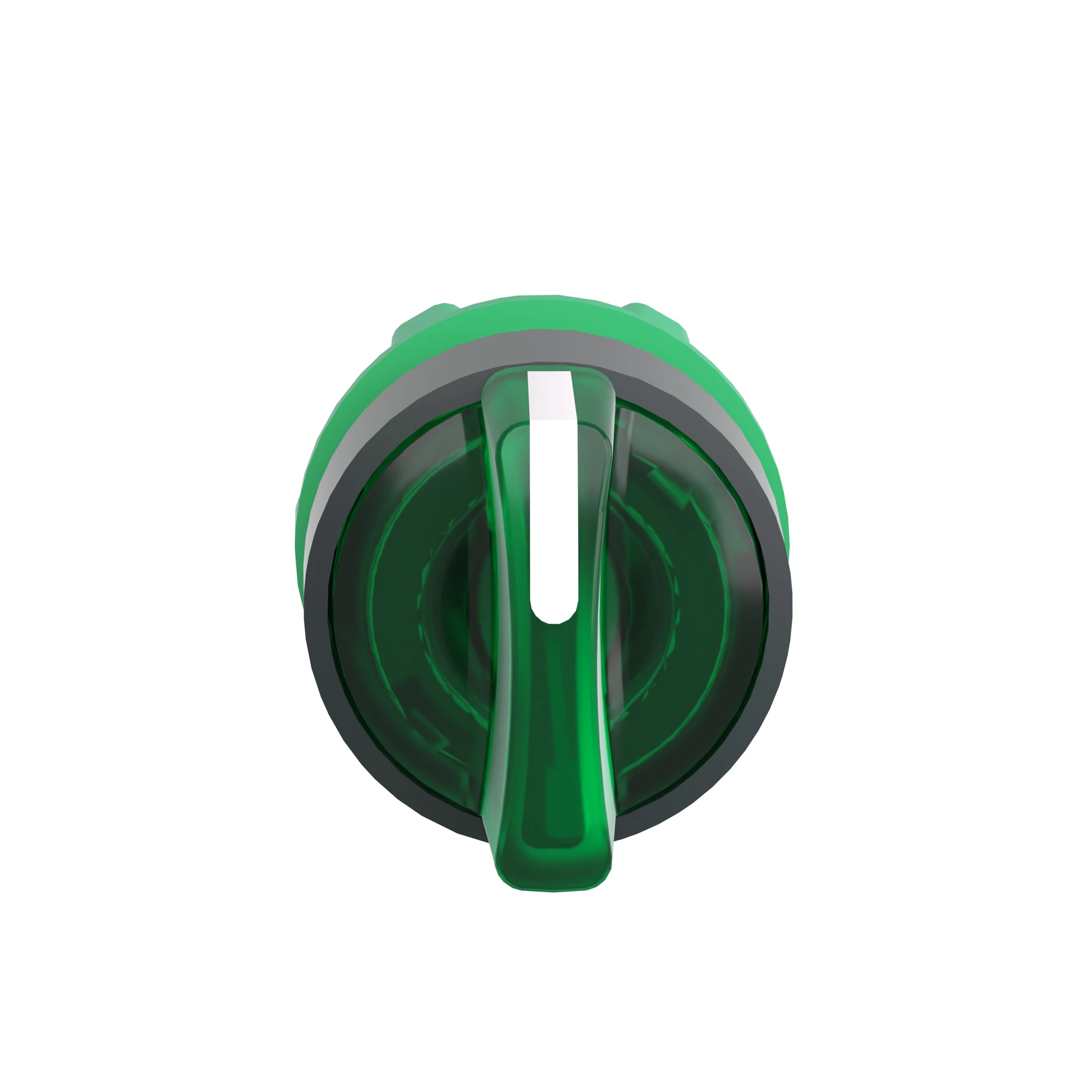 Schneider Electric ZB5AK1733 Illuminated selector switch, front element, Harmony XB5, plastic, 22mm, green, for universal LED, 3 positions, momentary left (img_005)
